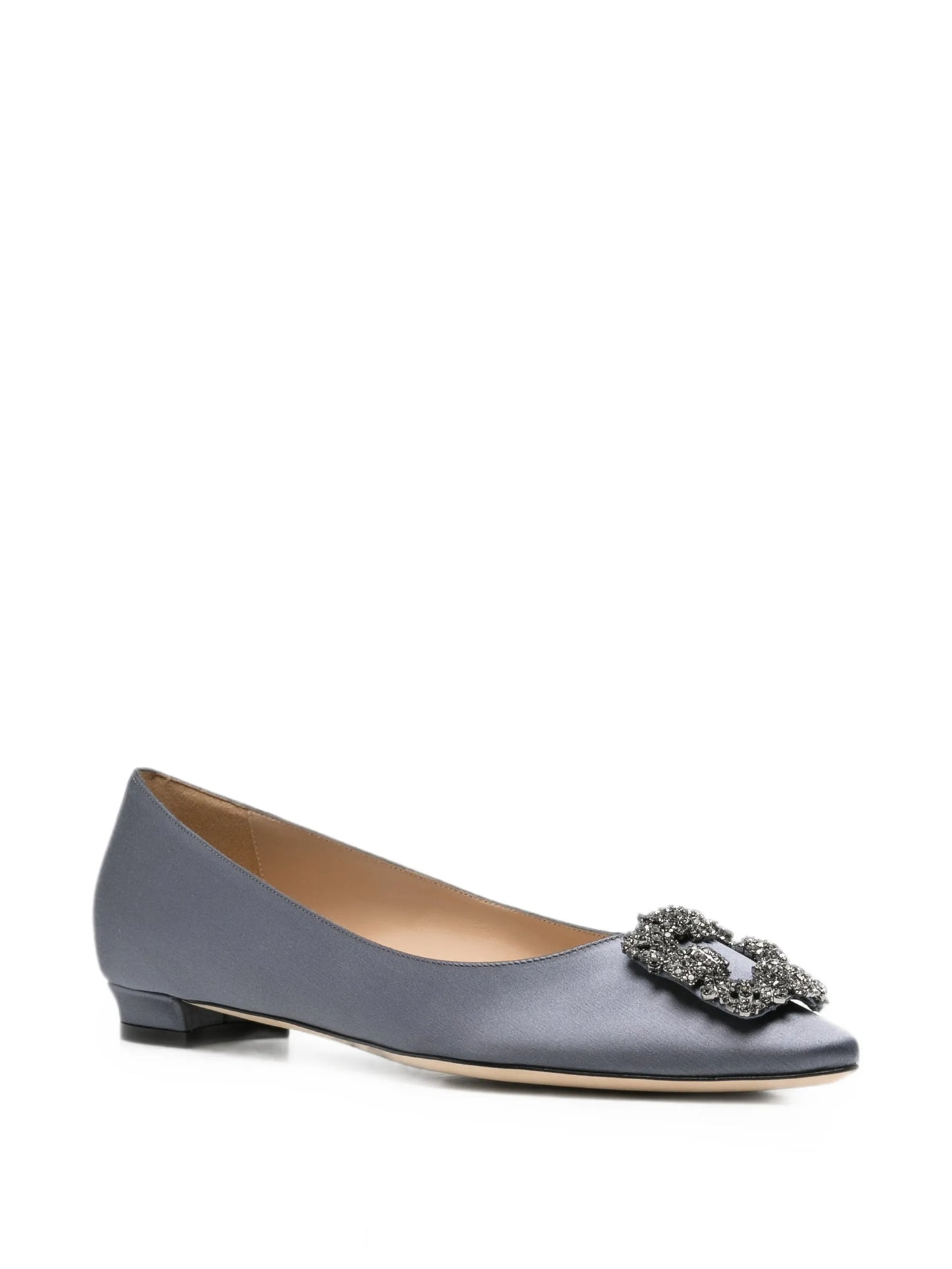 crystal-embellished ballet flats