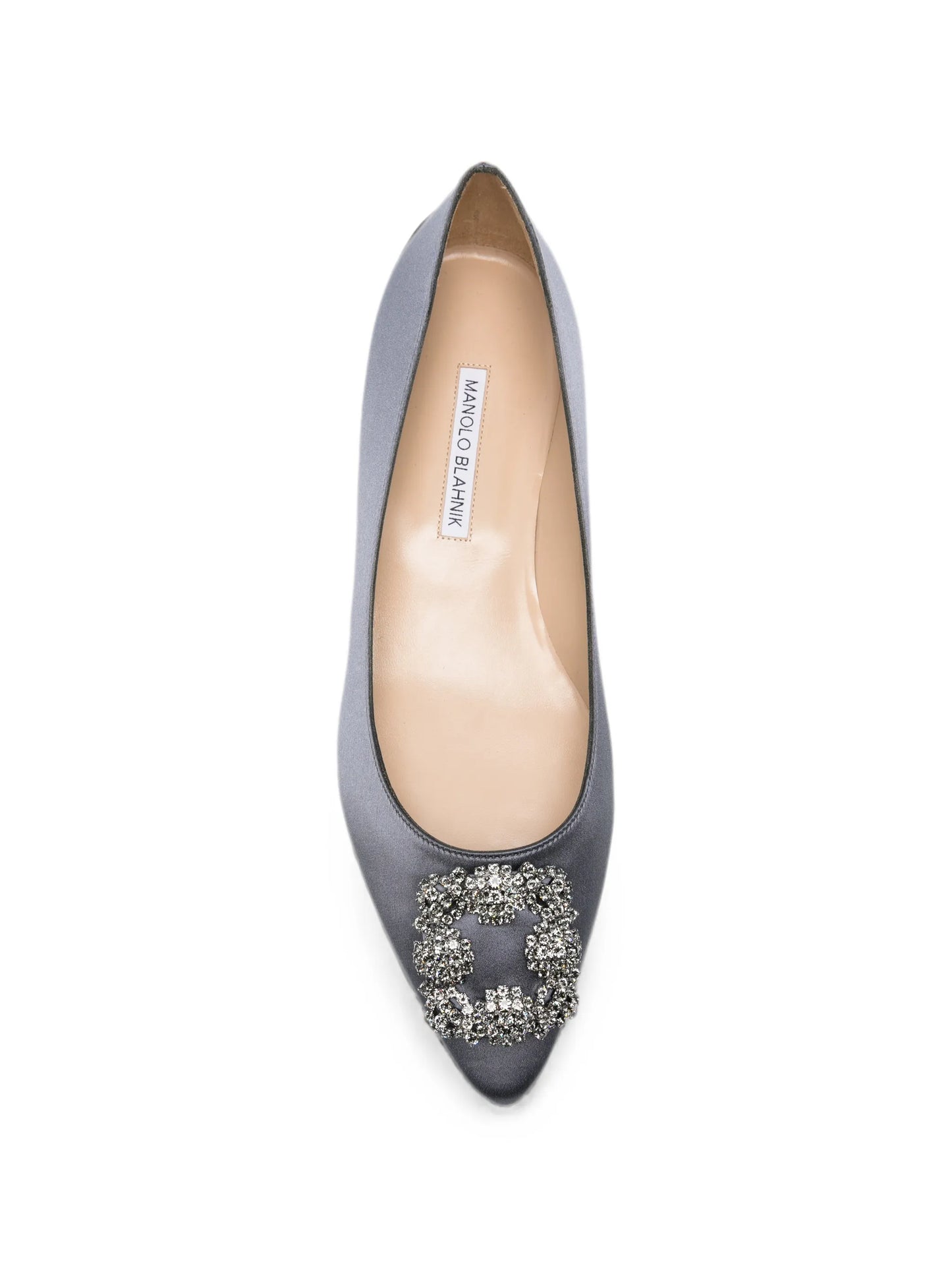crystal-embellished ballet flats