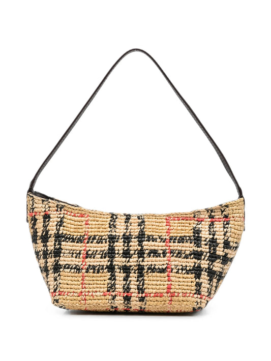 Margate raffia shoulder bag