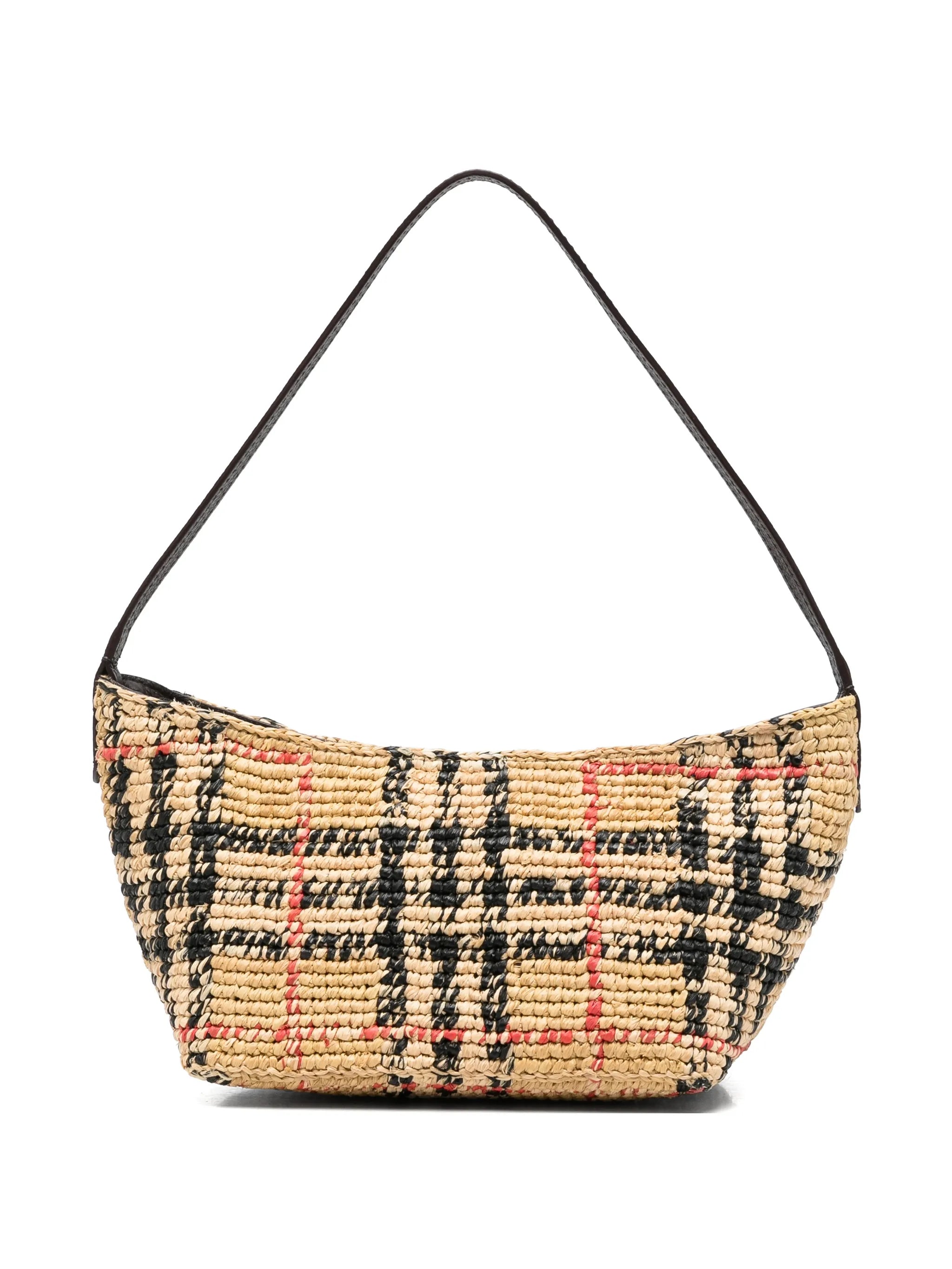 Margate raffia shoulder bag