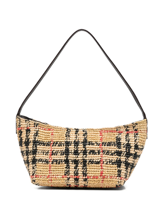 Margate raffia shoulder bag