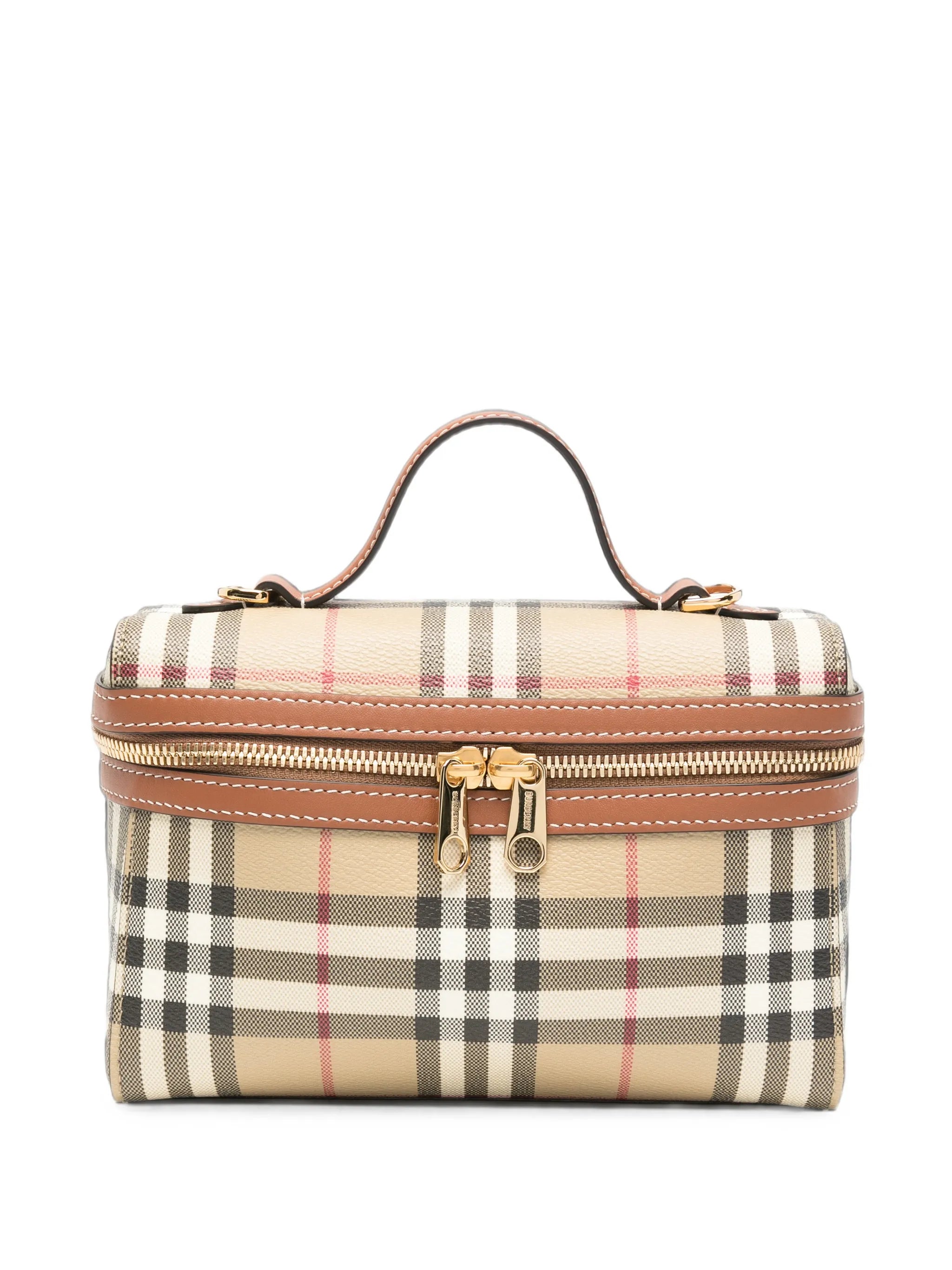 Vintage Check vanity case mini bag