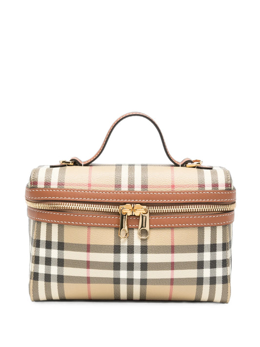 Vintage Check vanity case mini bag