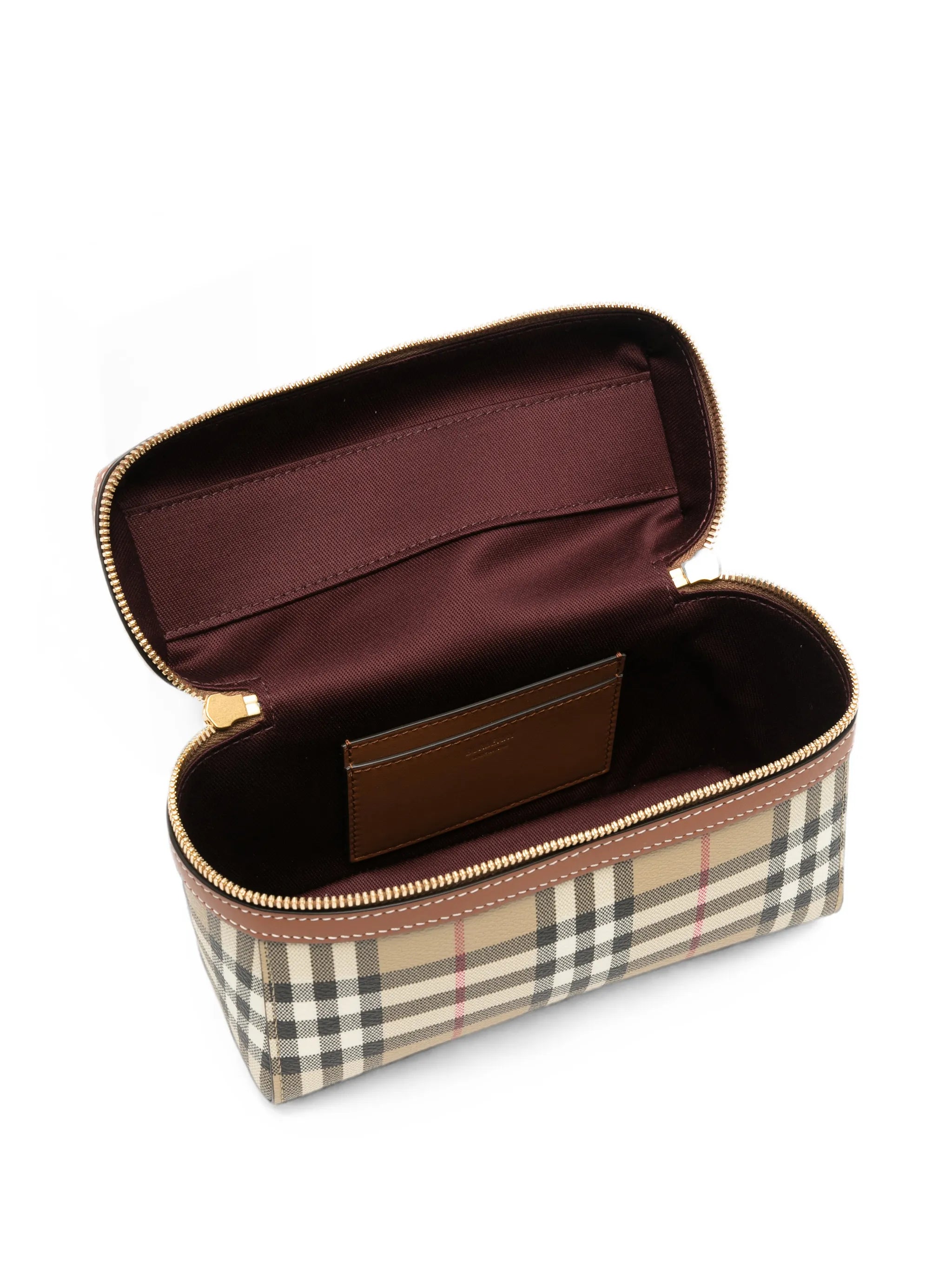 Vintage Check vanity case mini bag