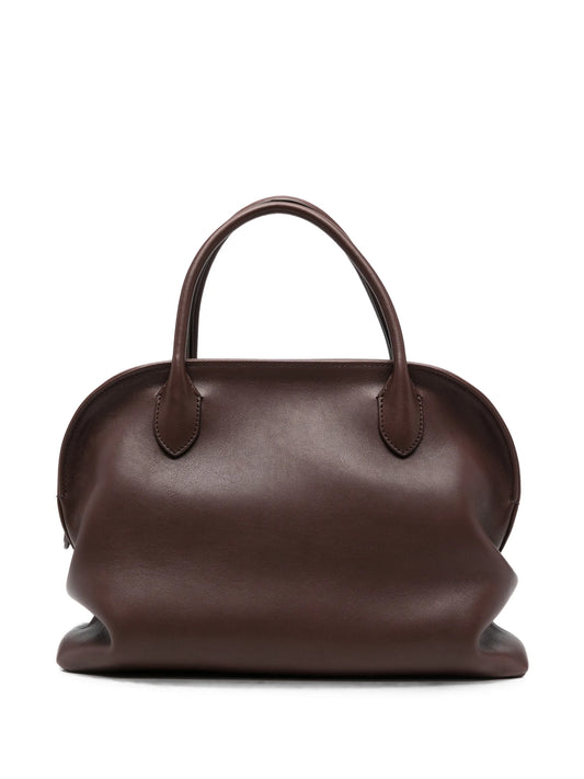 12 Agnes leather tote bag