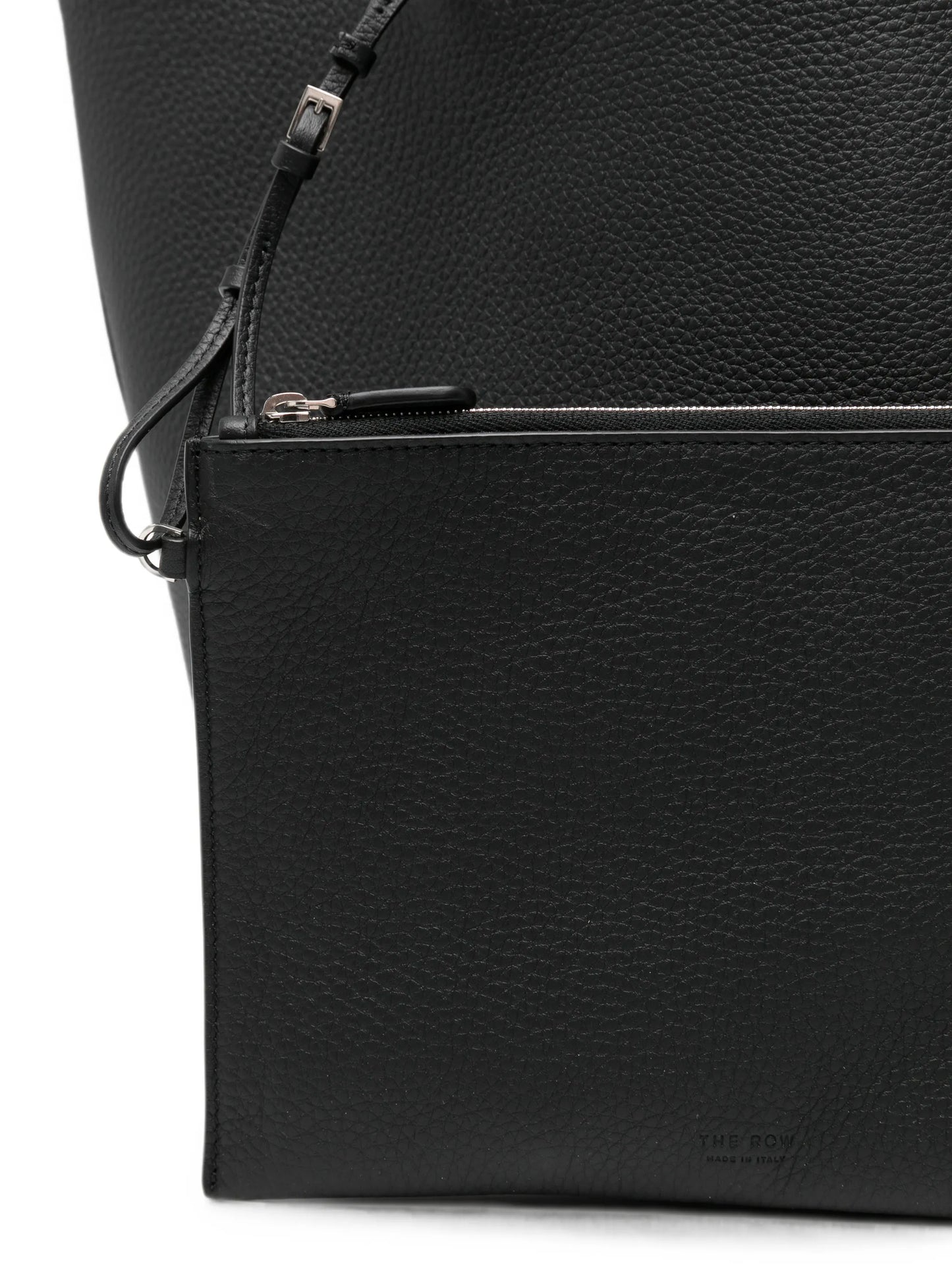 Park Three grained-leather tote bag