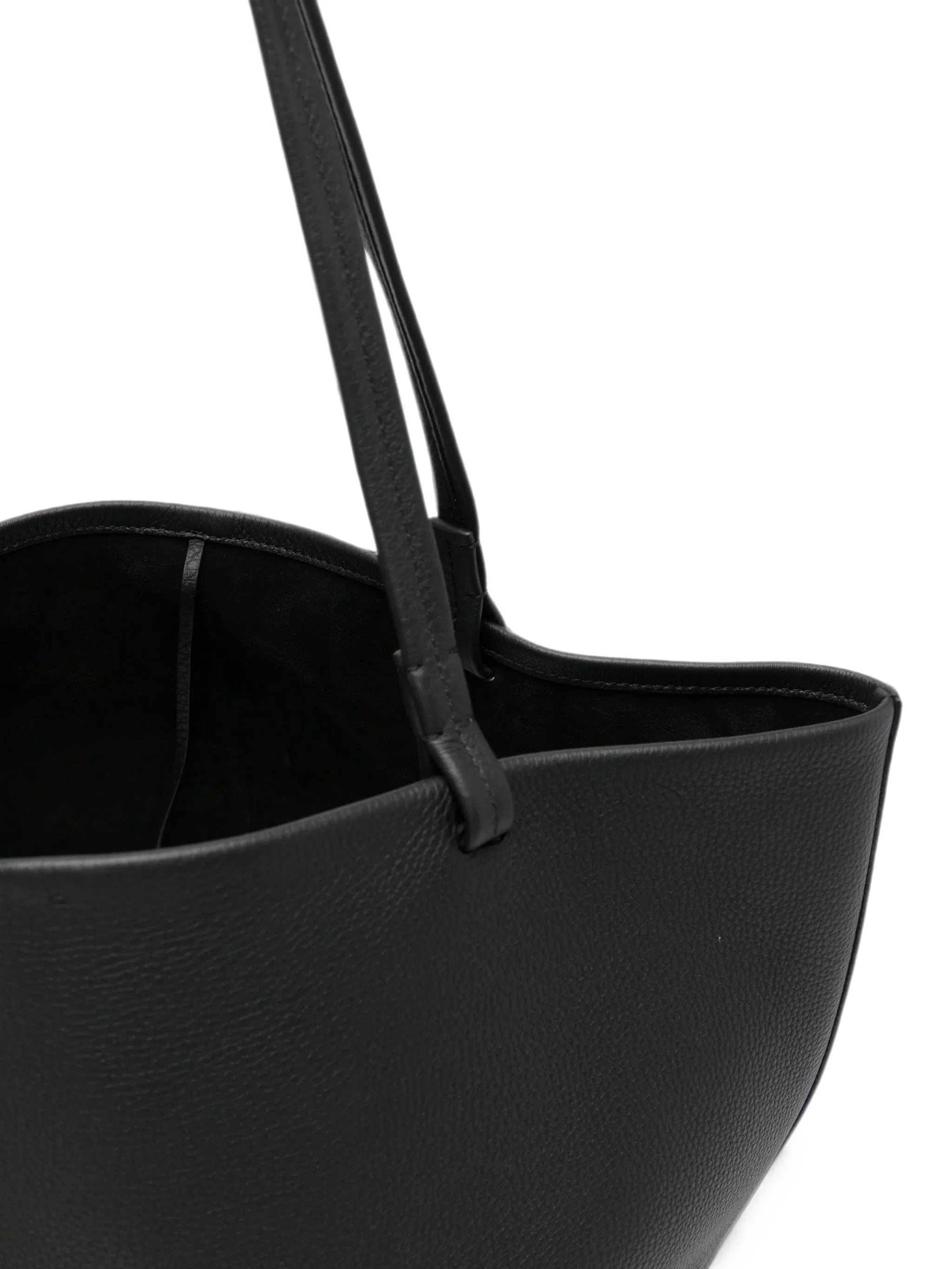 Park Three grained-leather tote bag