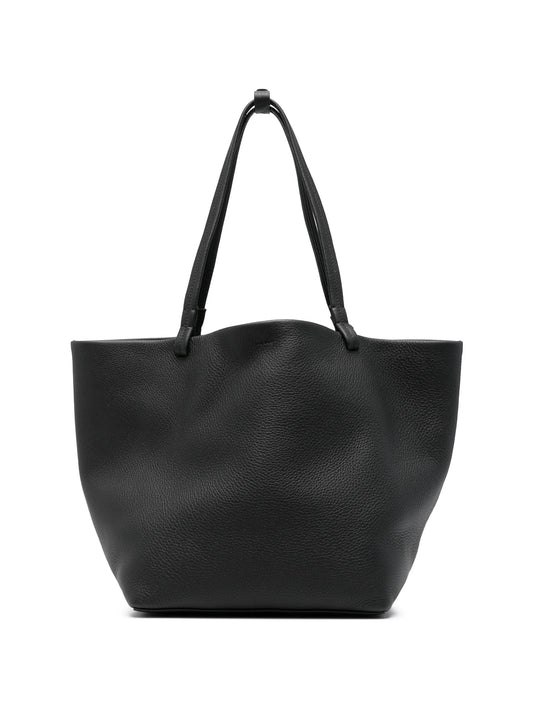 Park Three grained-leather tote bag