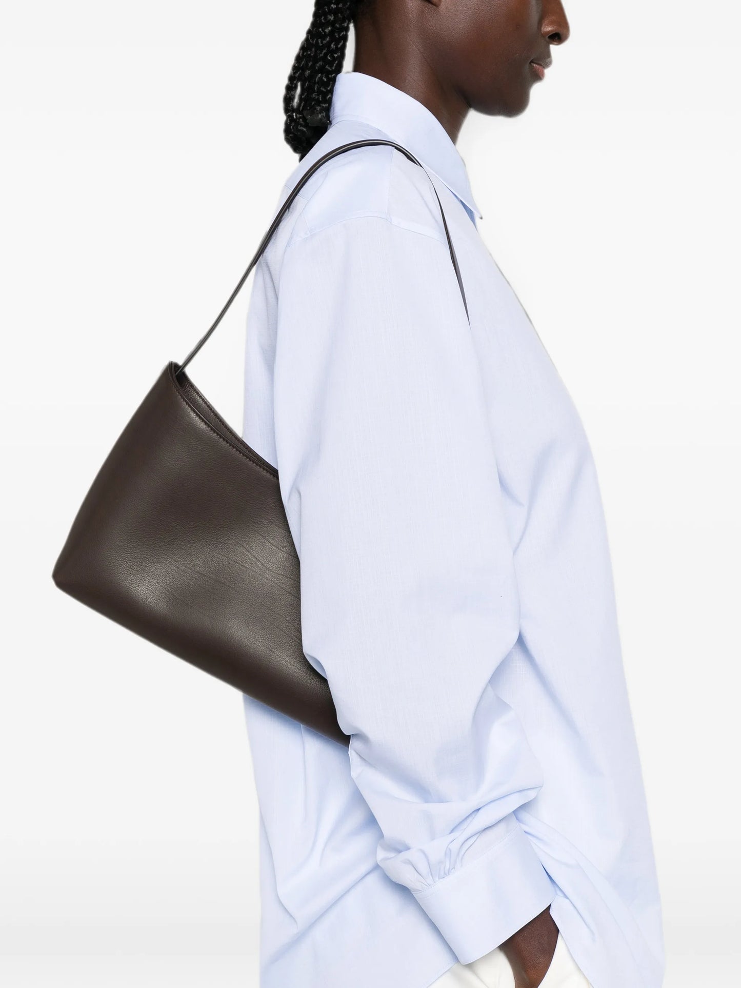 Alma leather shoulder bag