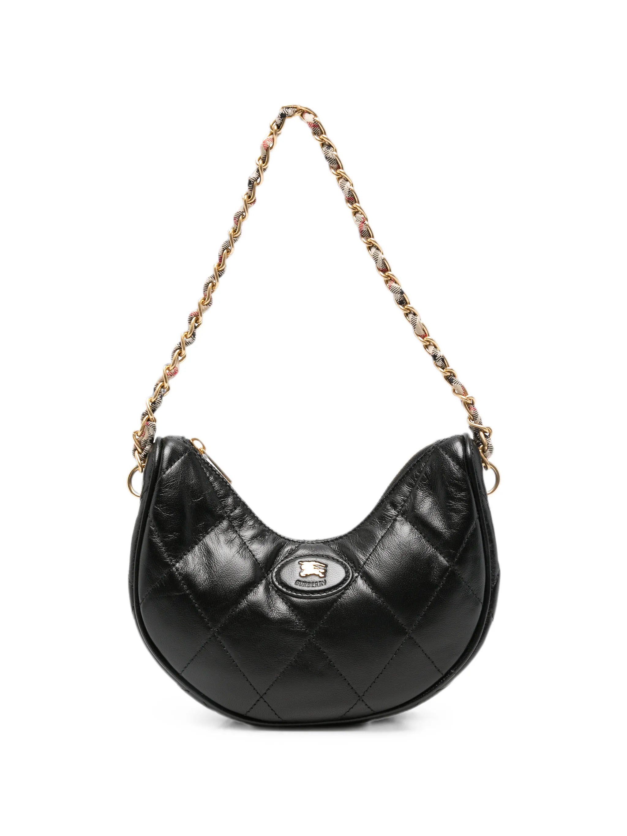 Horshoe quilted leather crossbody bag