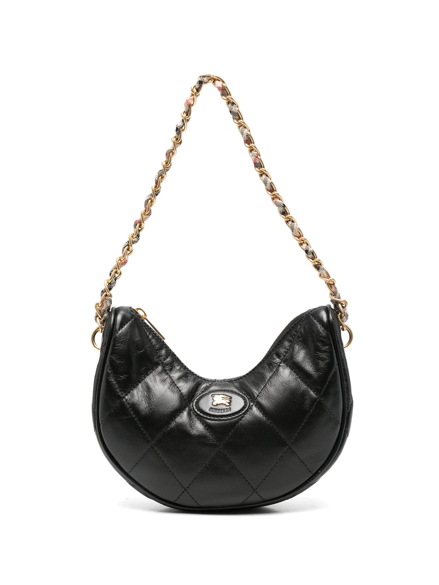 Horshoe quilted leather crossbody bag