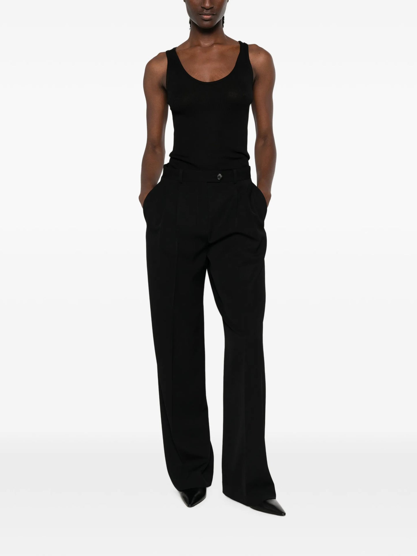 Danel ribbed-knit vest