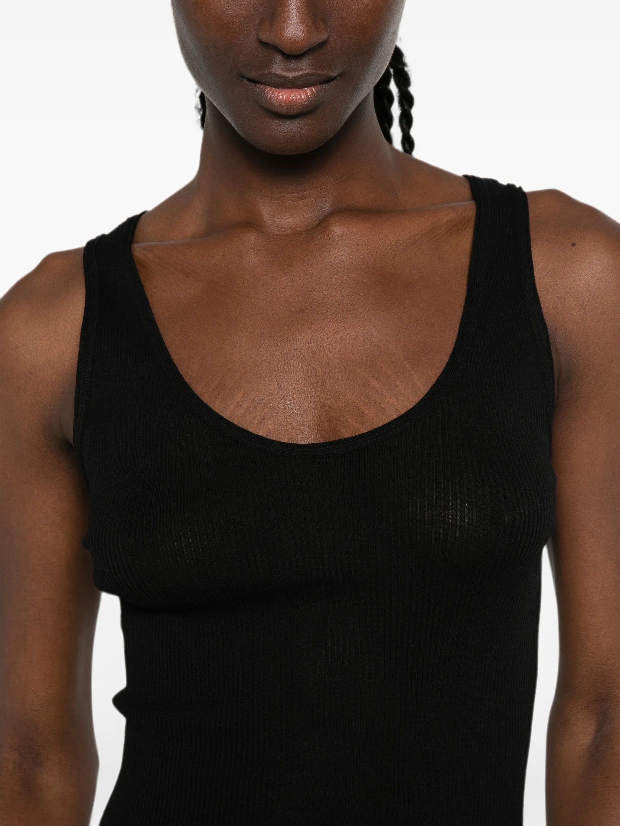 Danel ribbed-knit vest
