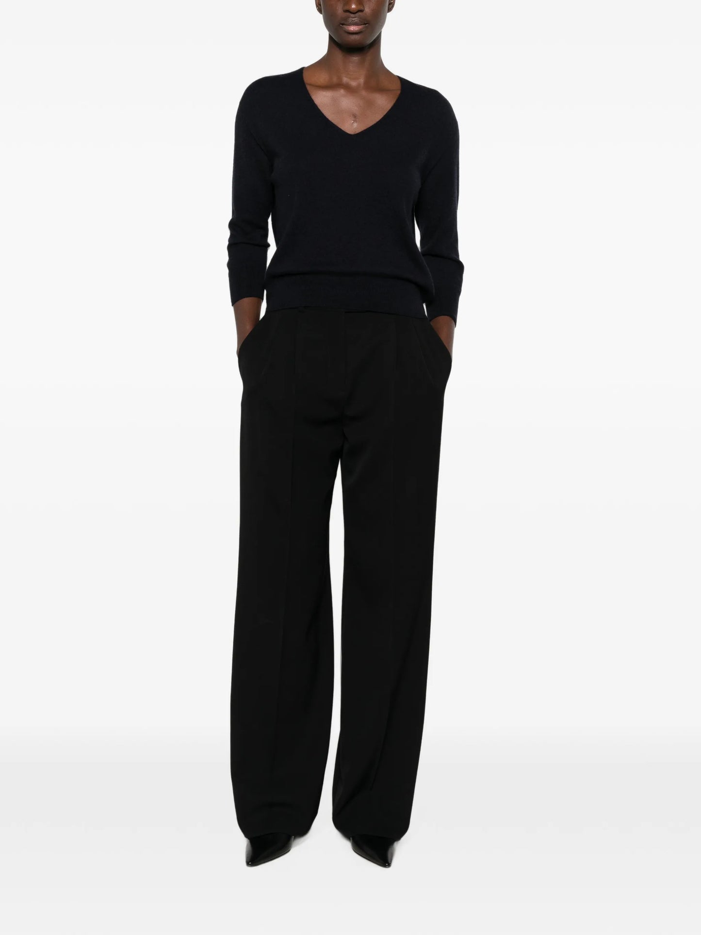 Orchidea V-neck sweater