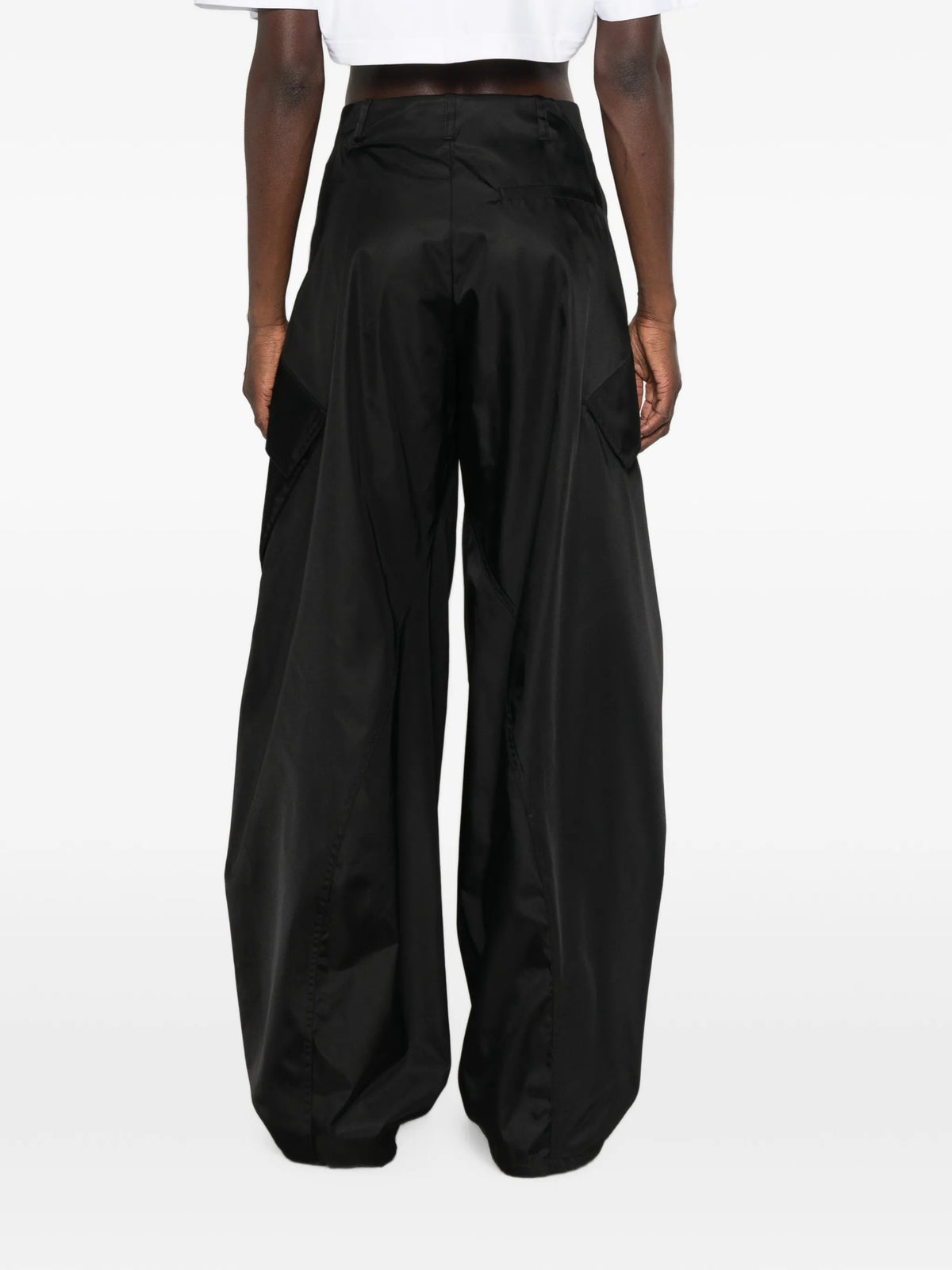taffeta cargo pants