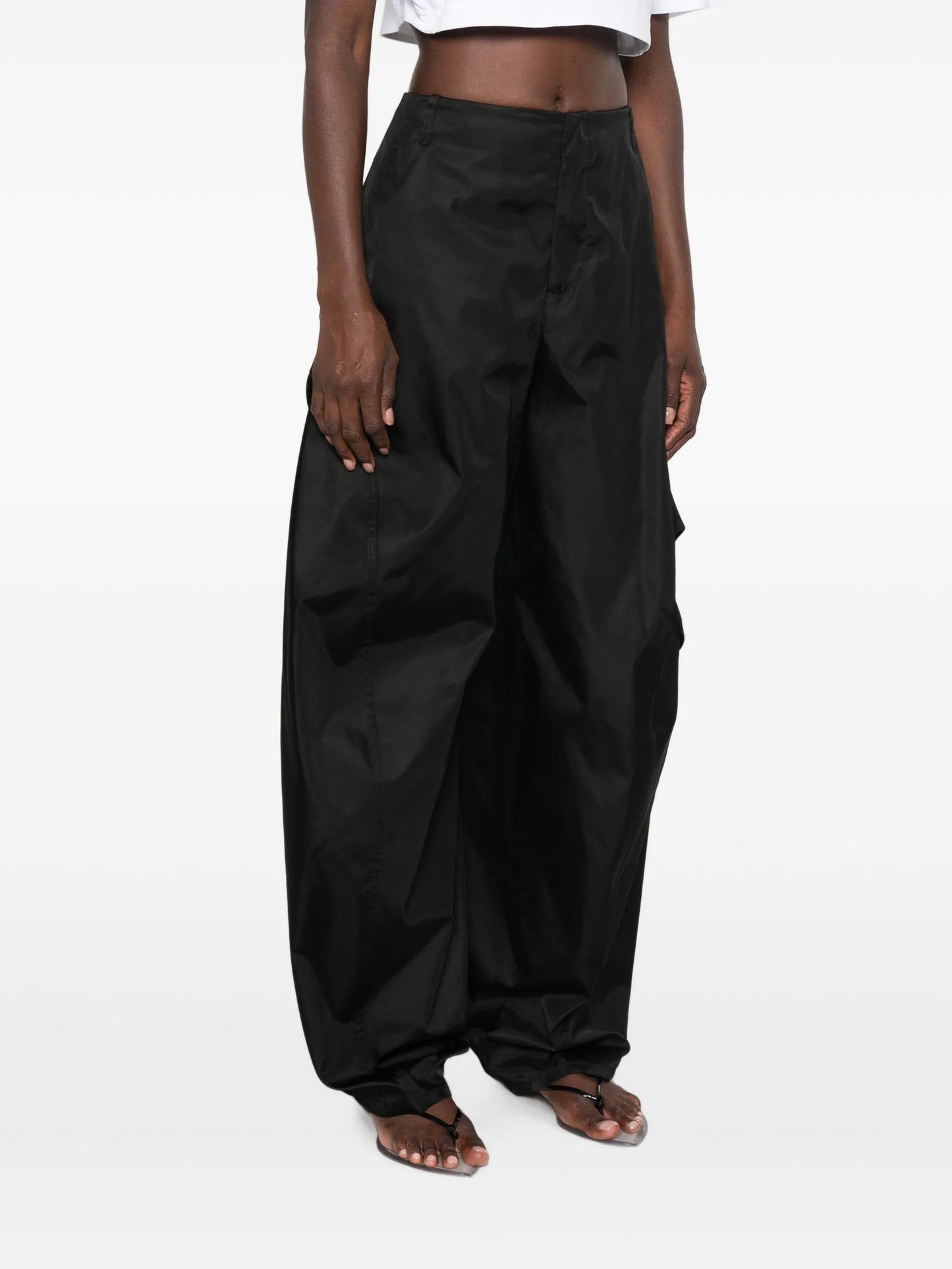 taffeta cargo pants