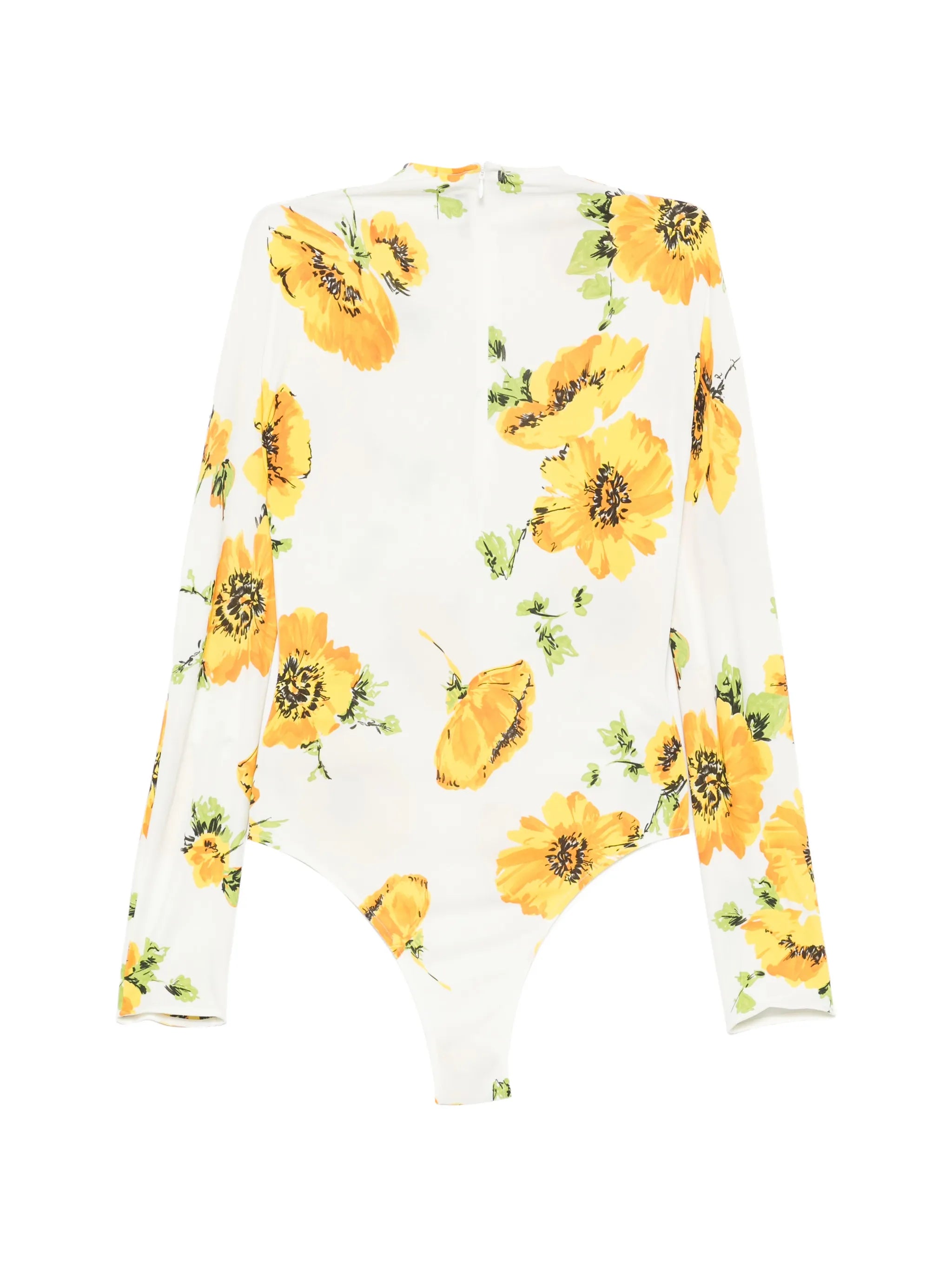 Secondskin floral-print bodysuit