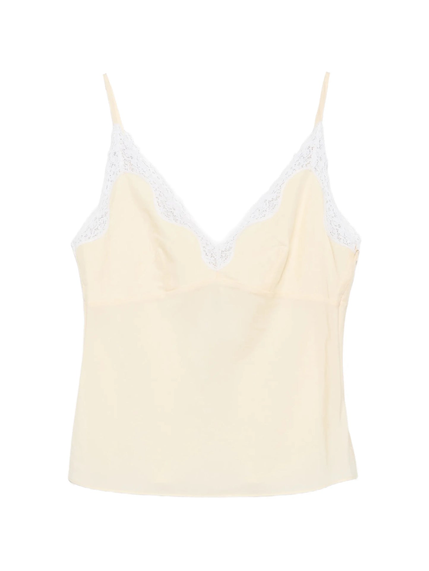 Tabitha lace-trim top