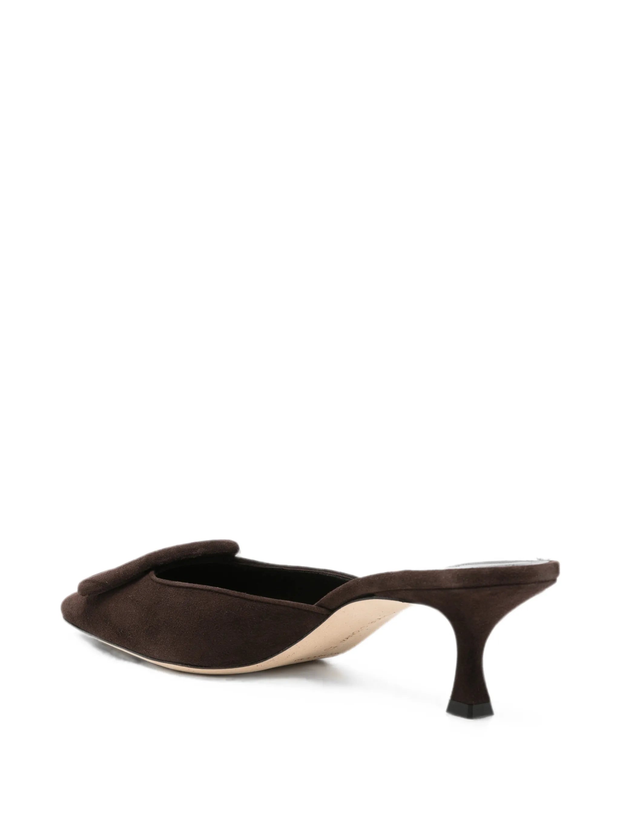 Maysale buckle-detail mules