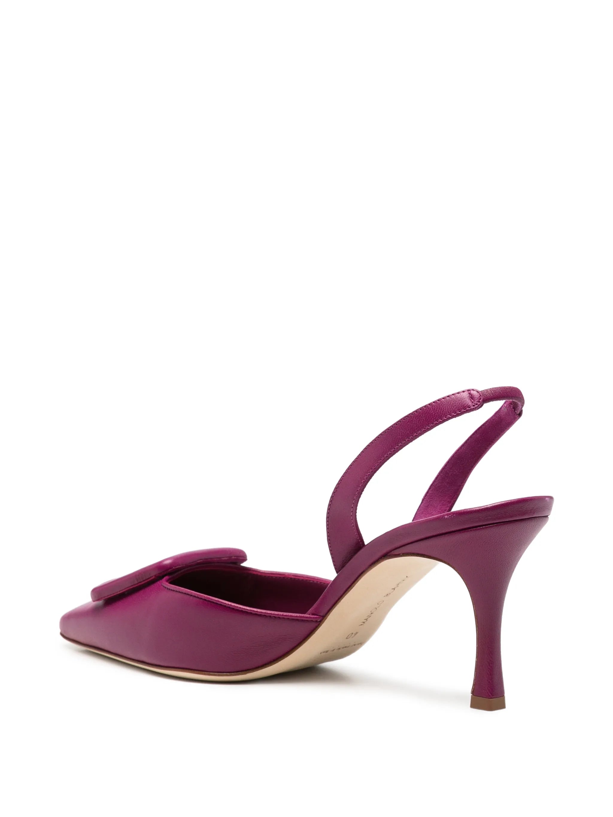 Maysli buckle-detail slingback pumps