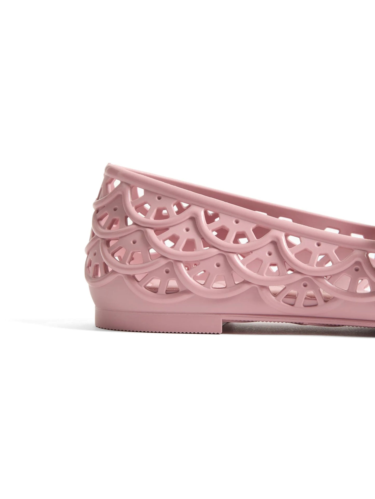 Ondette scalloped ballet flats