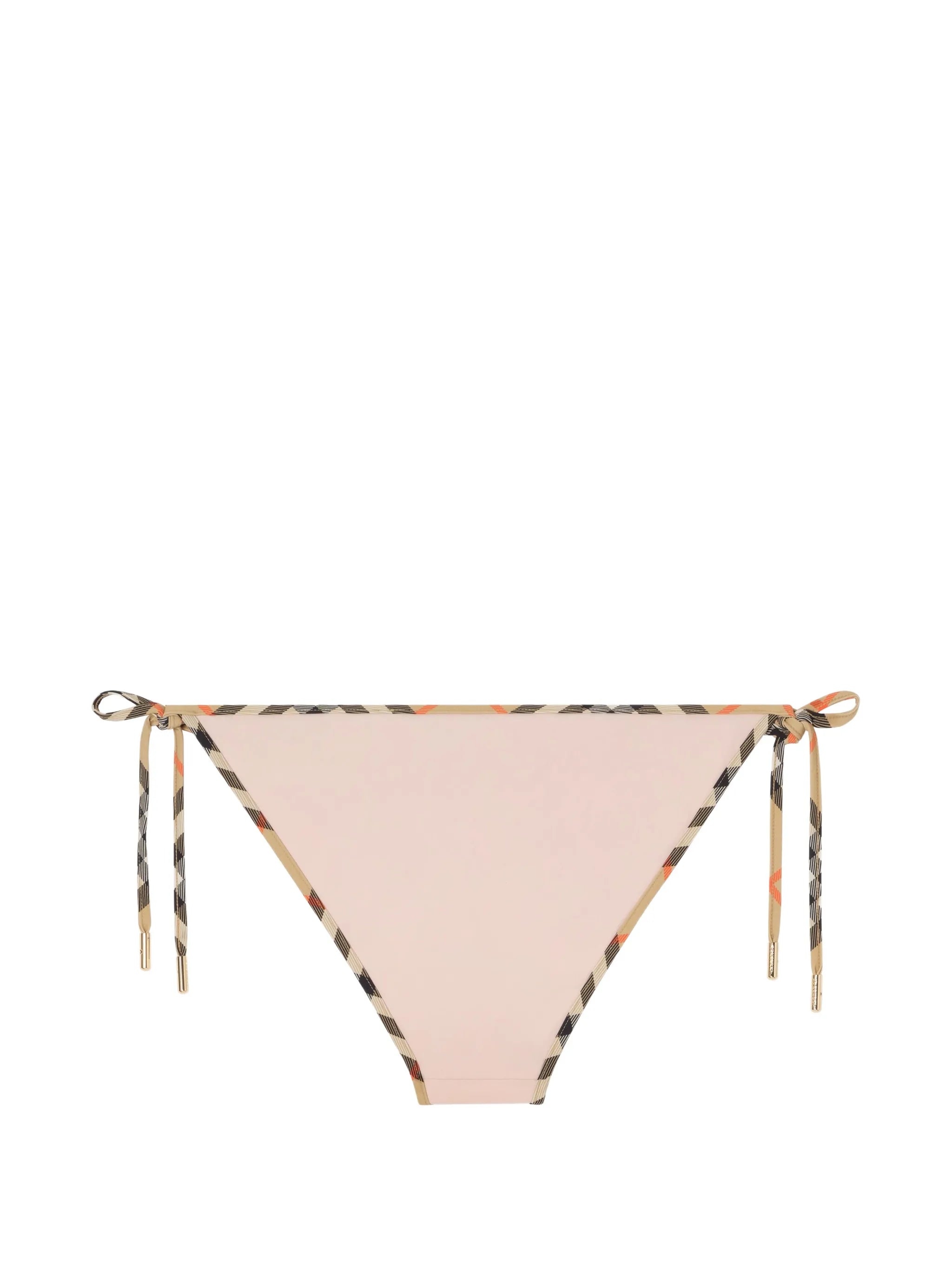 Check trim bikini briefs