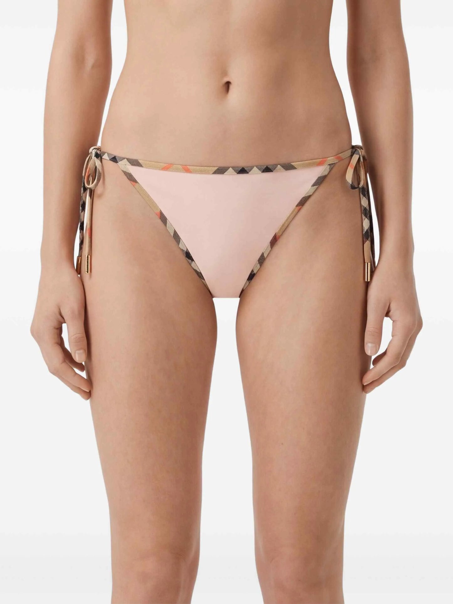 Check trim bikini briefs