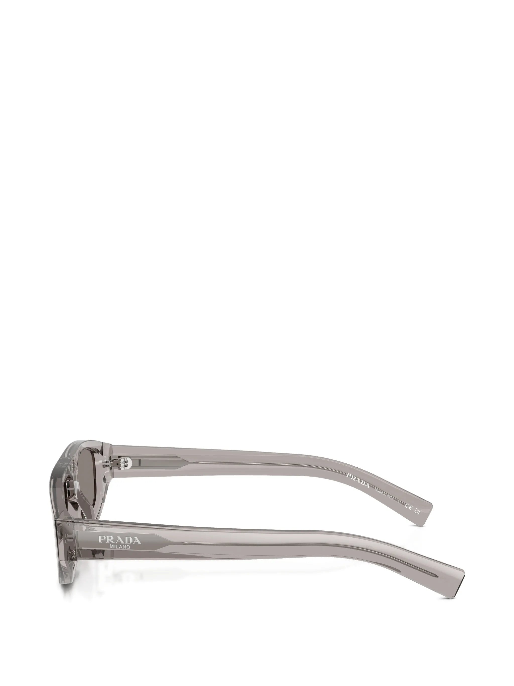 geometric-frame sunglasses