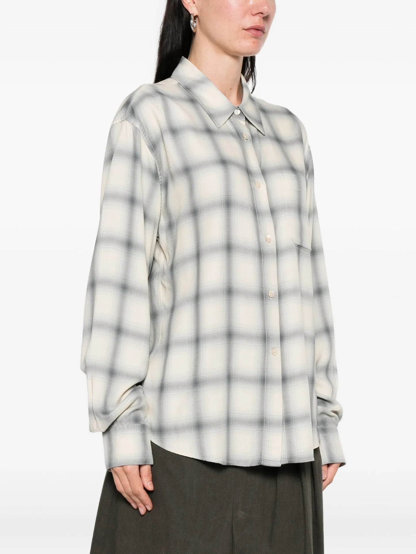 Forever plaid-pattern shirt