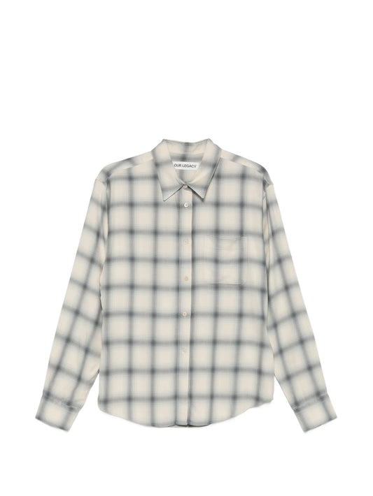 Forever plaid-pattern shirt