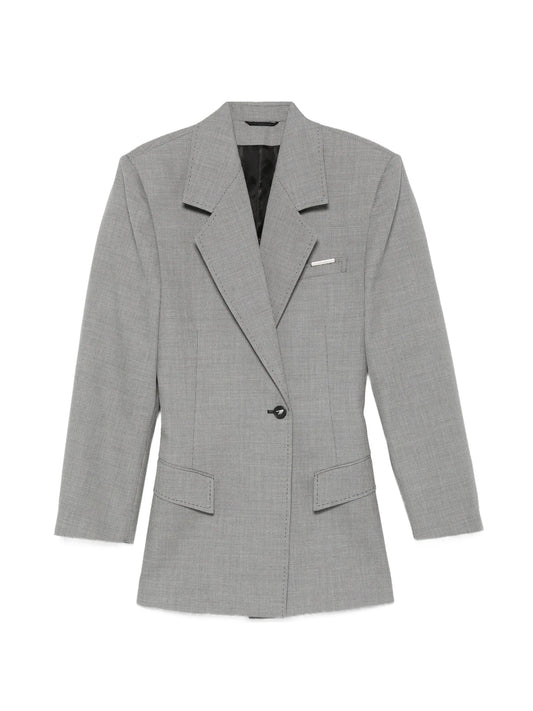 single-breasted blazer