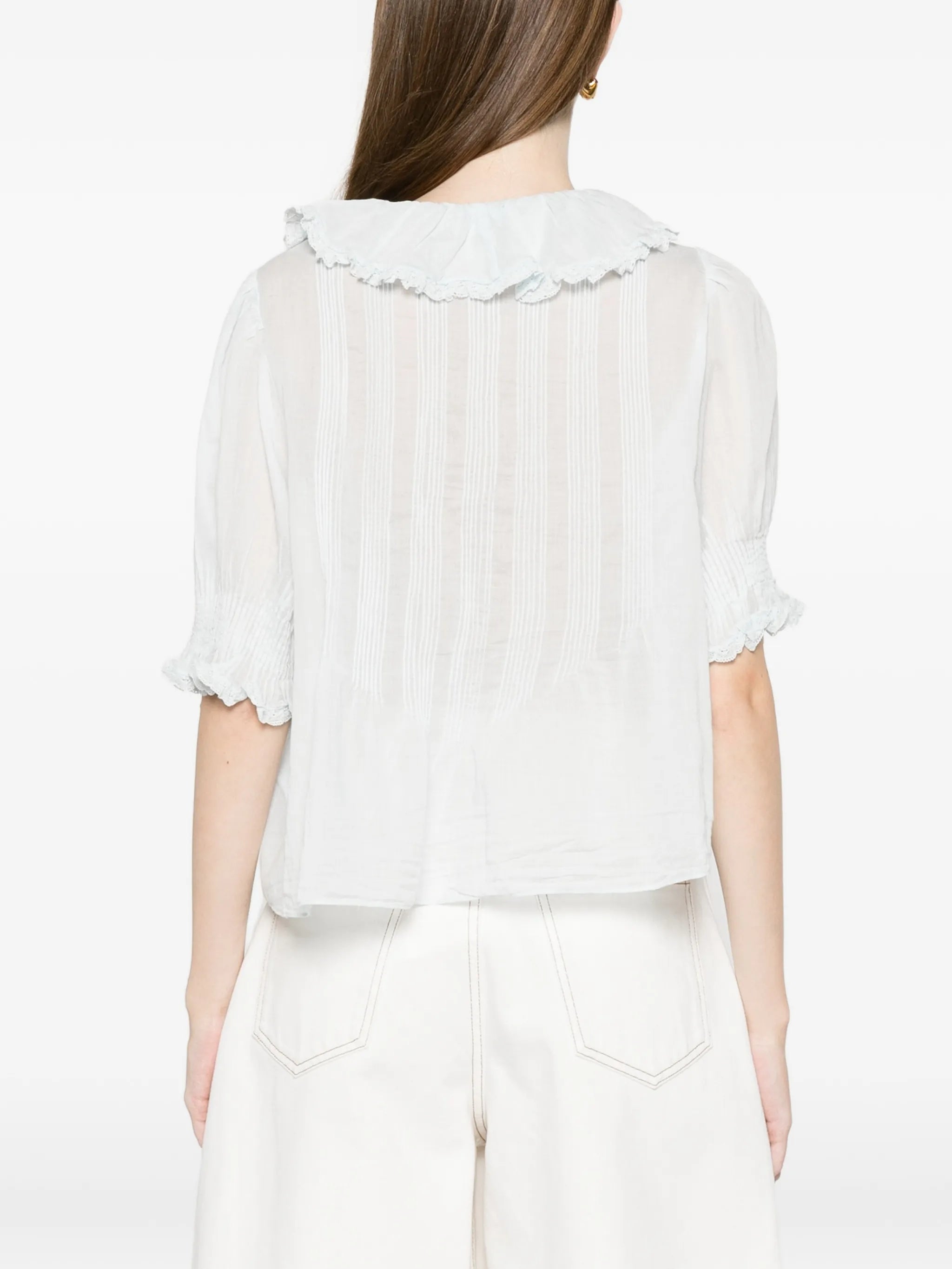 Henri ruffled blouse