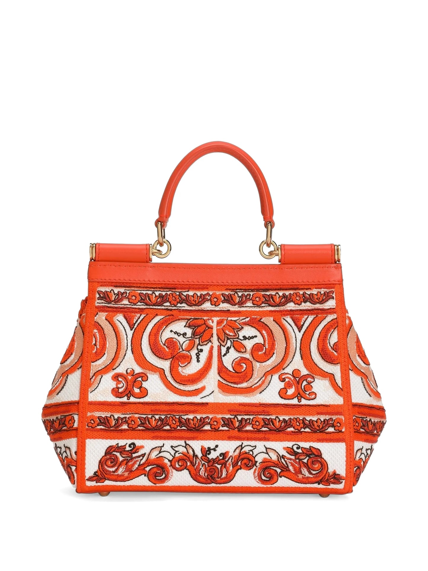 small Sicily handbag with Majolica embroidery