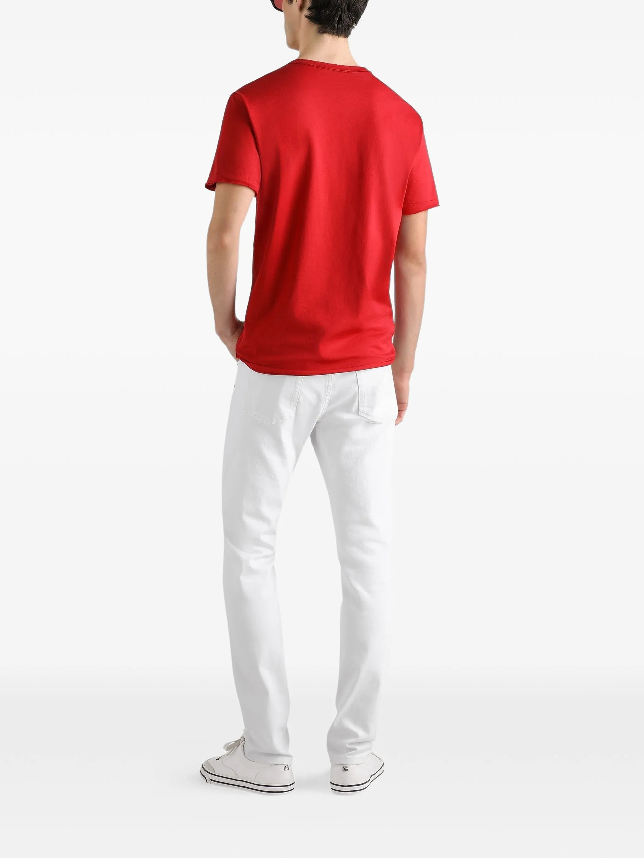 cotton T-shirt with patch