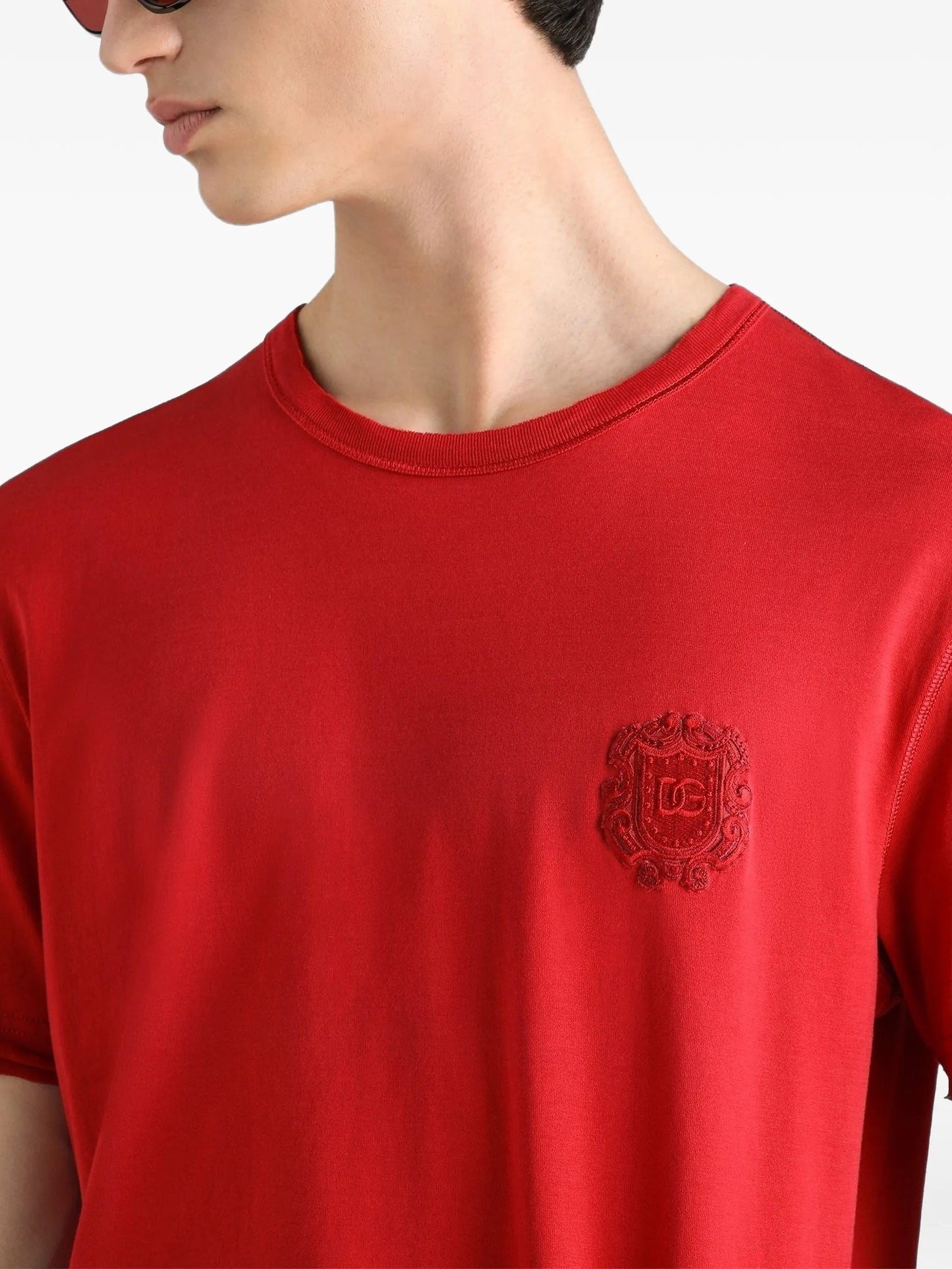 cotton T-shirt with patch