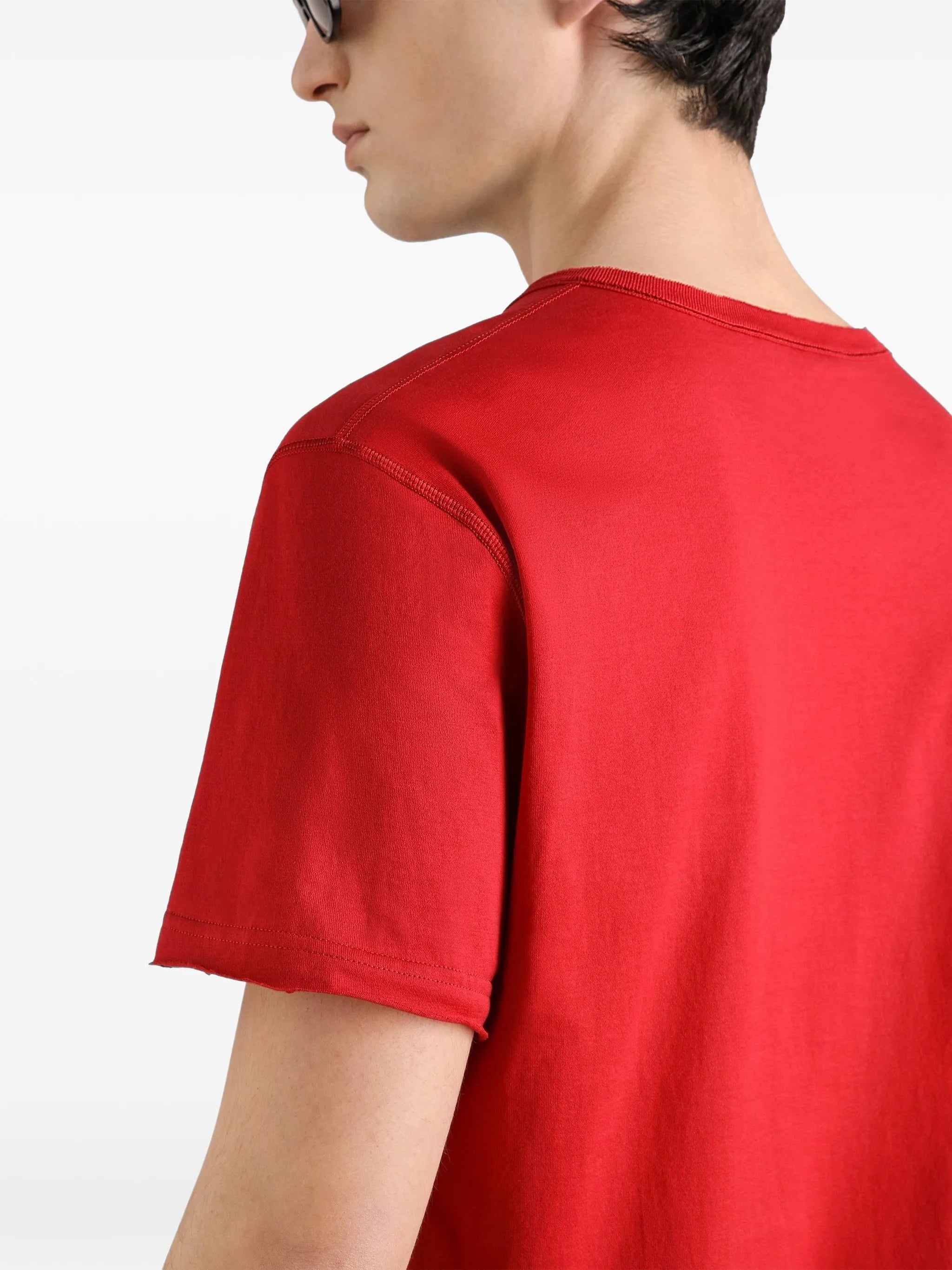 cotton T-shirt with patch