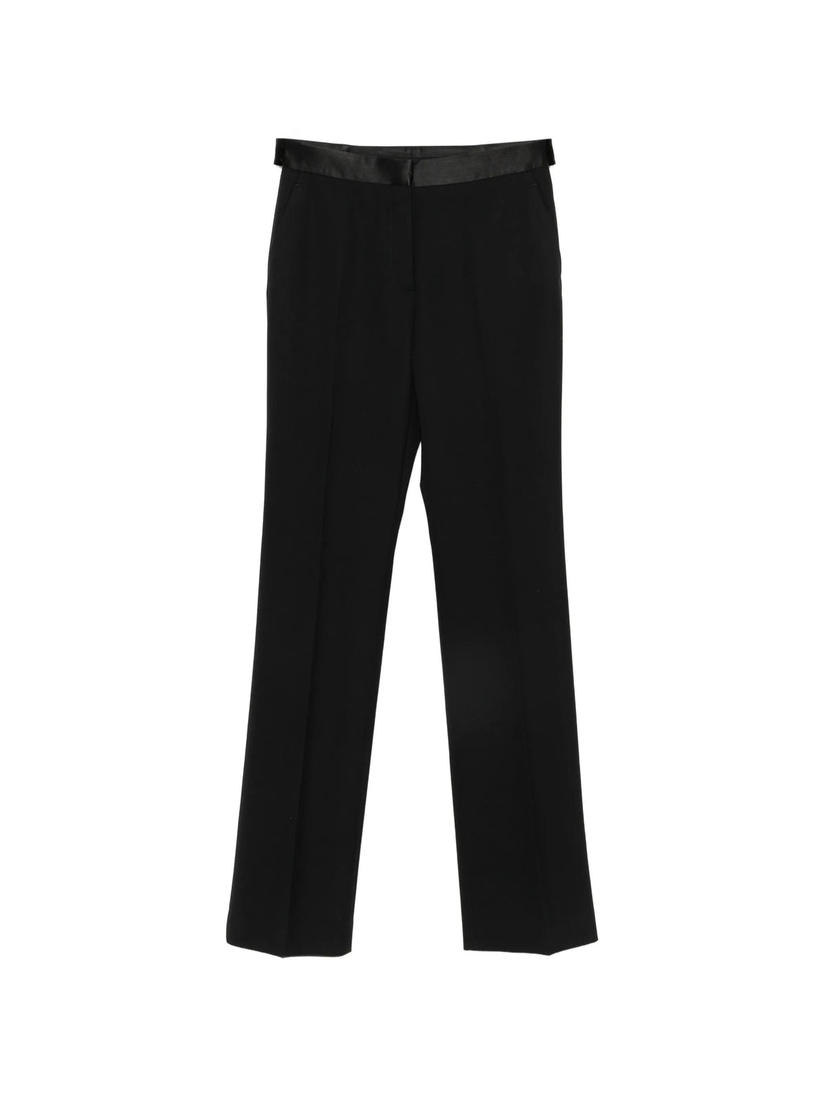 grain de poudre-texture tailored trousers