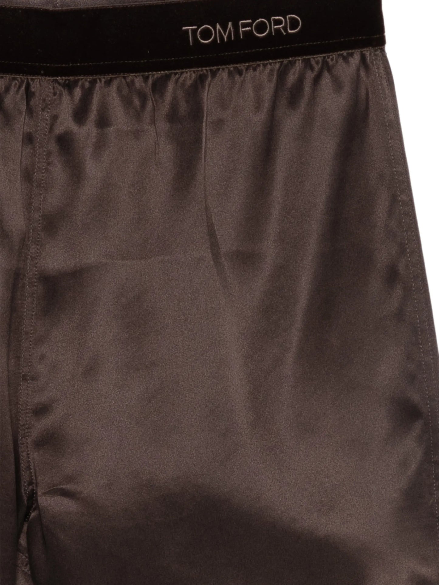 silk-satin pajamas shorts
