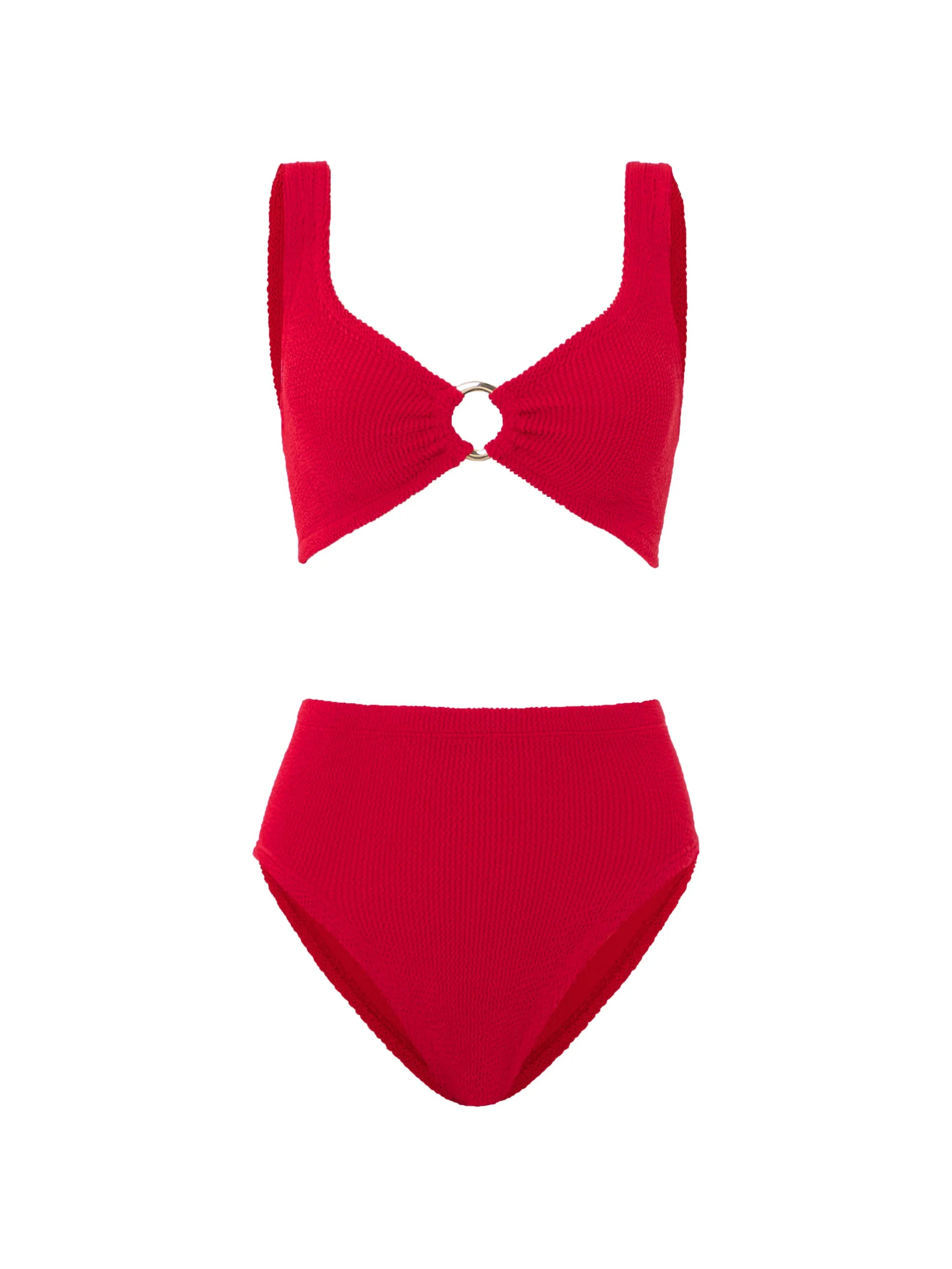 Nadine hoop-detail bikini