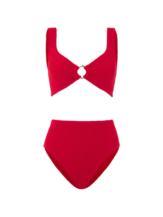 Nadine hoop-detail bikini