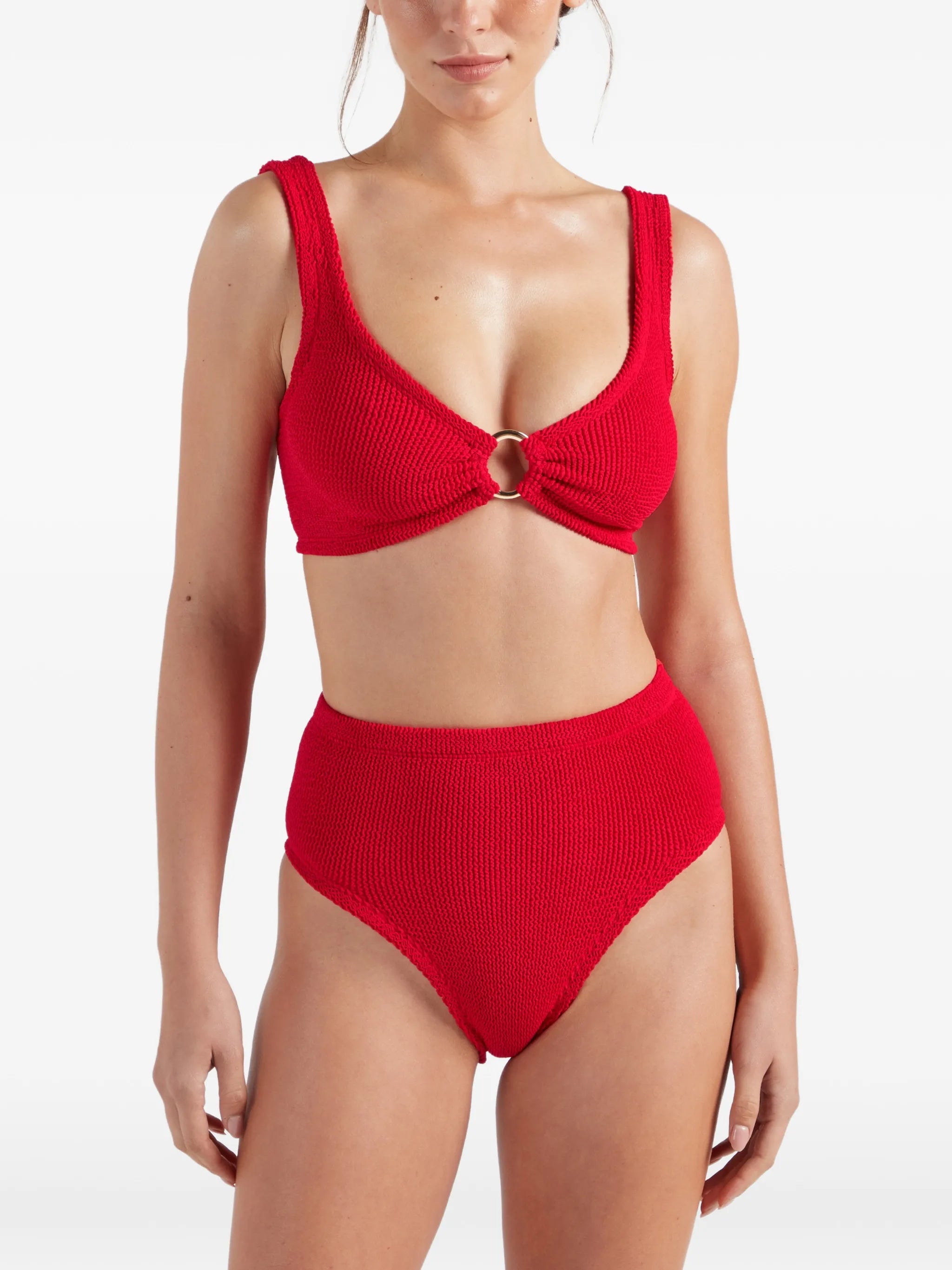 Nadine hoop-detail bikini