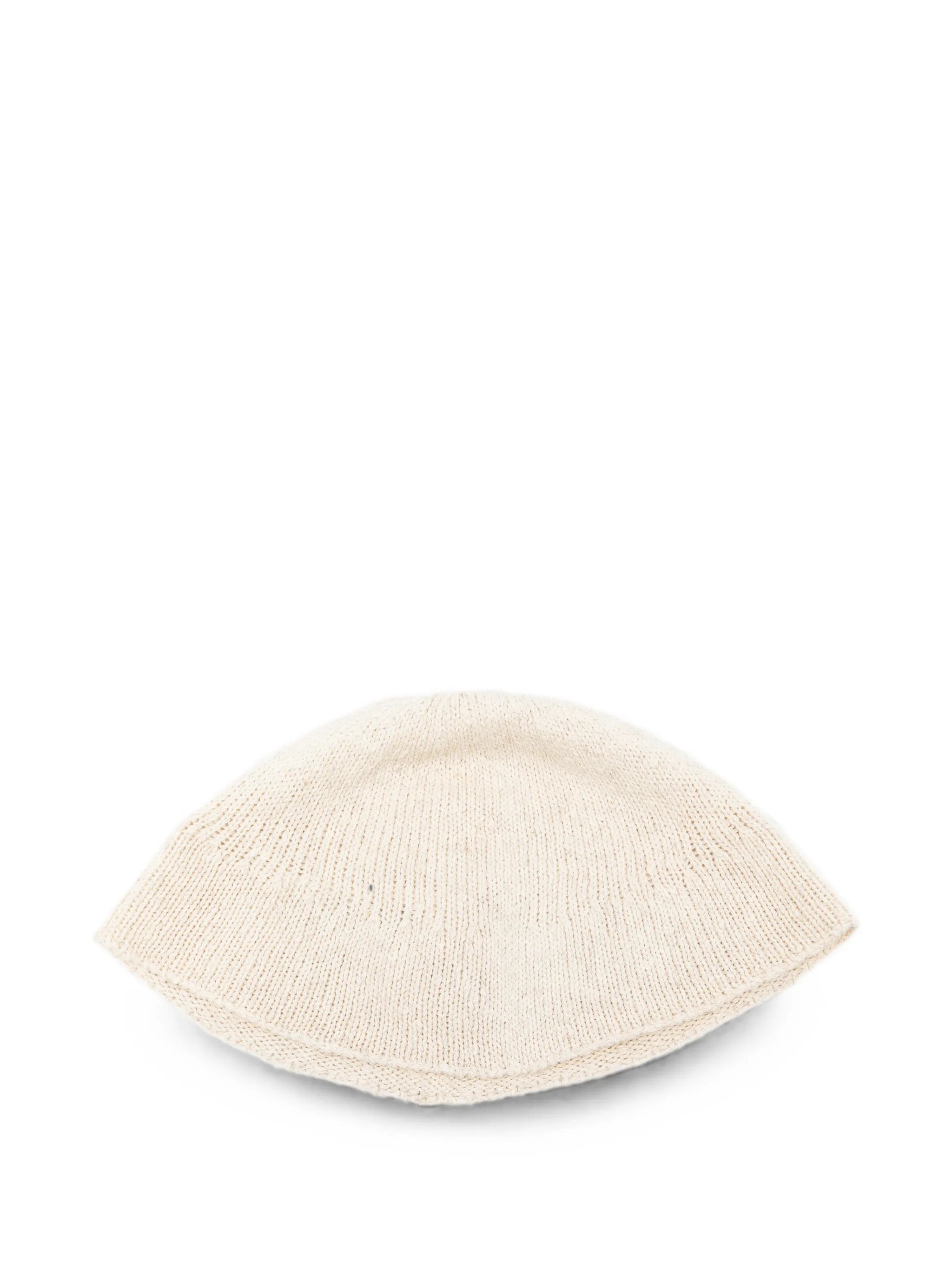 Olivine rustic-knit beanie hat