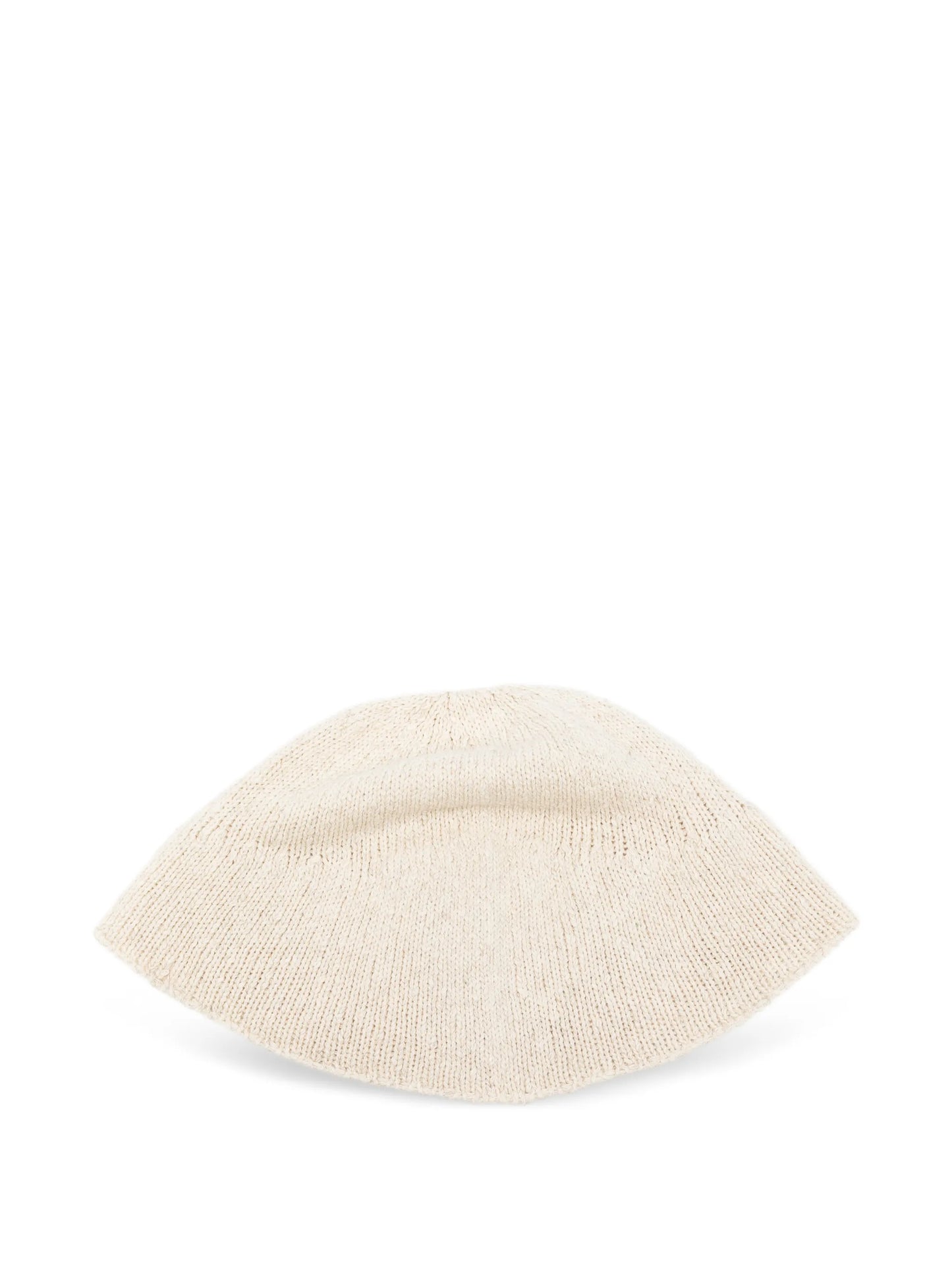 Olivine rustic-knit beanie hat