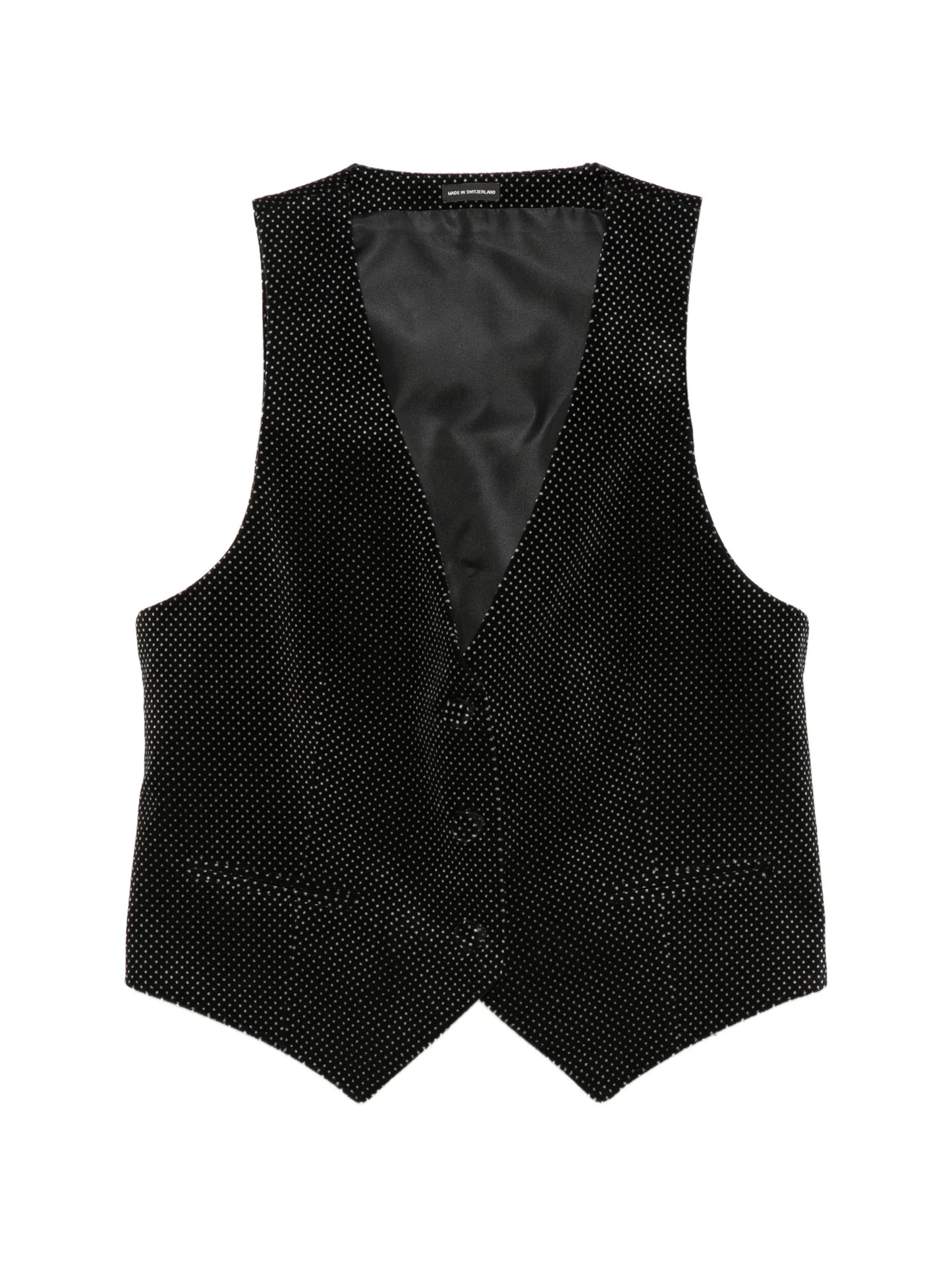 polka-dot waistcoat