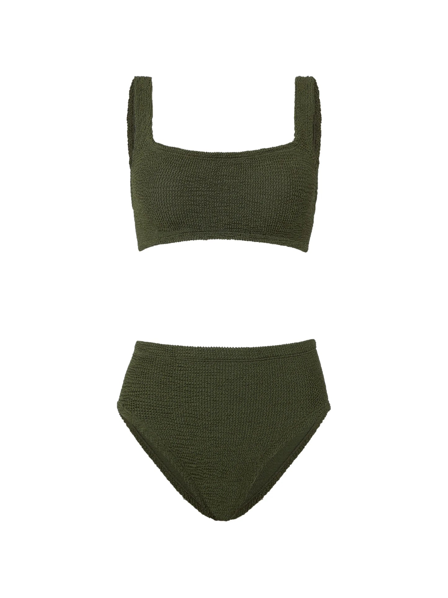Patricia crinkle-effect bikini