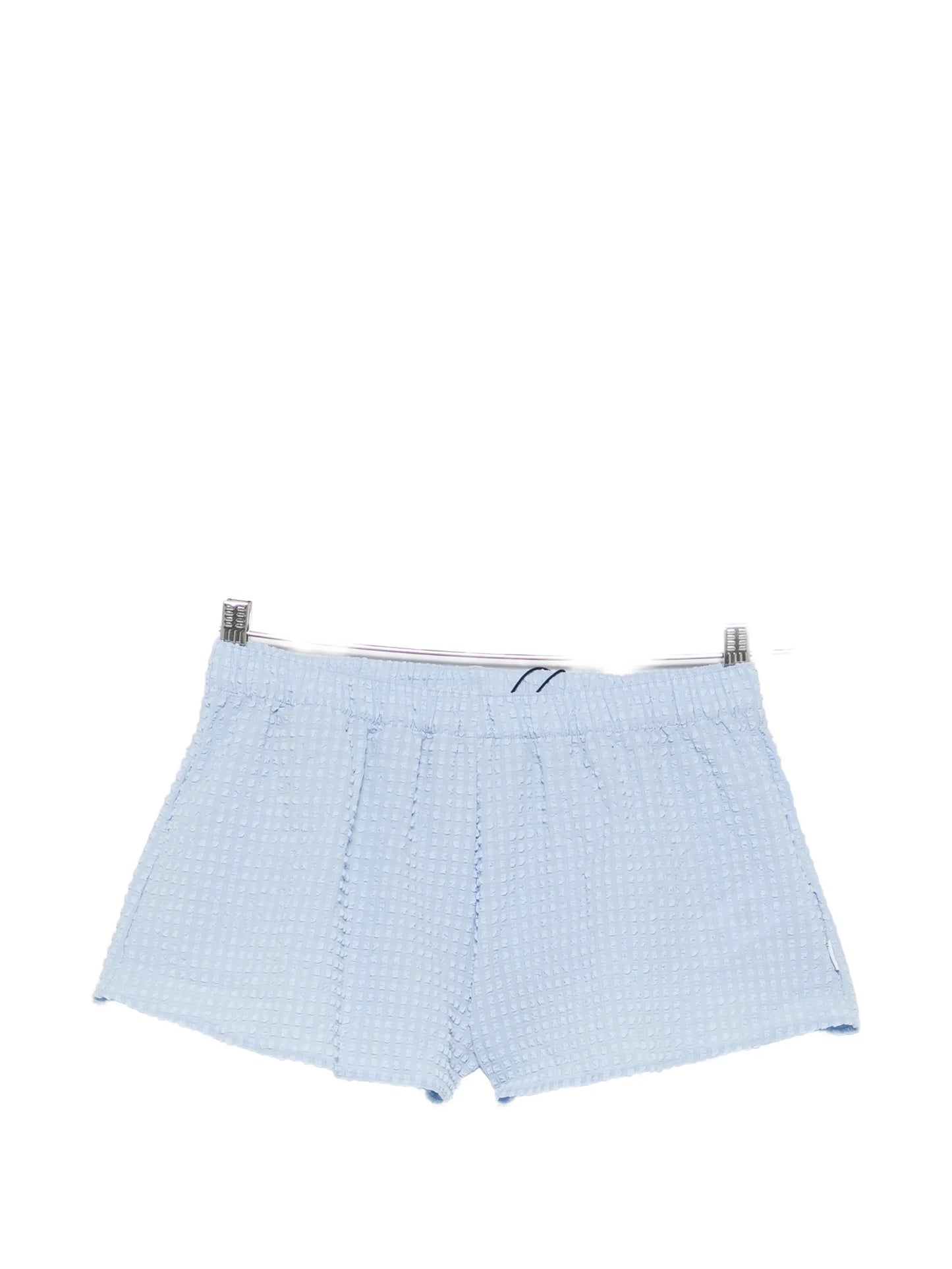 elasticated-waistband shorts
