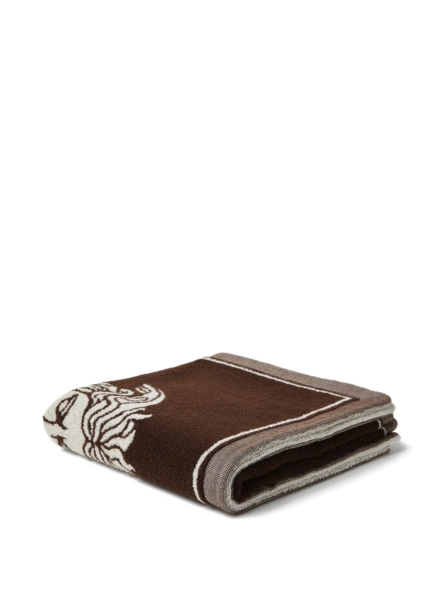 terry jacquard Medusa bath towel