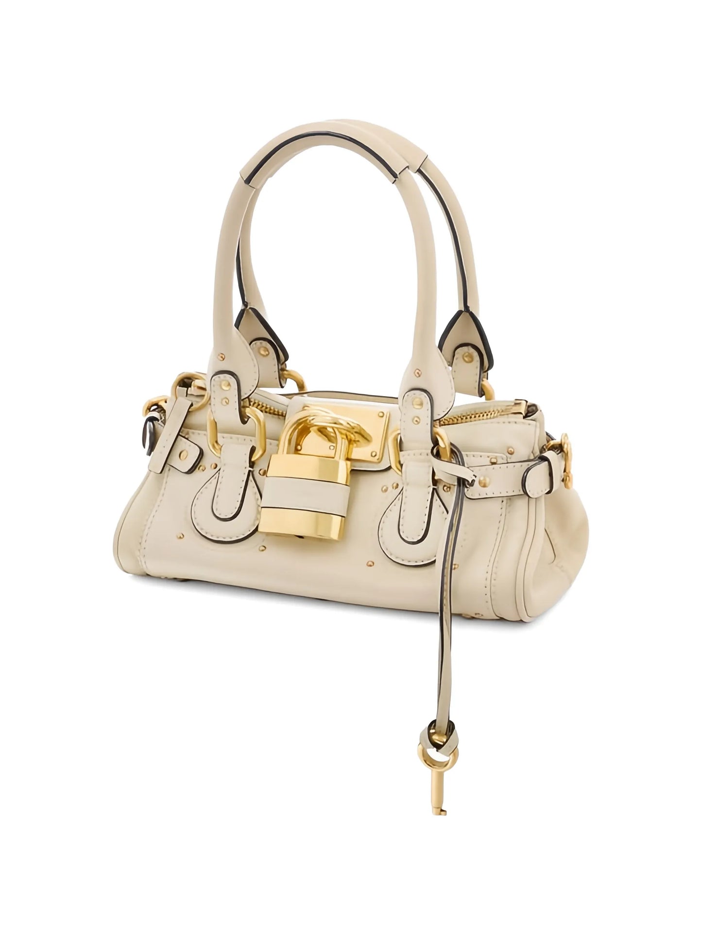 small Paddington padlock leather tote bag