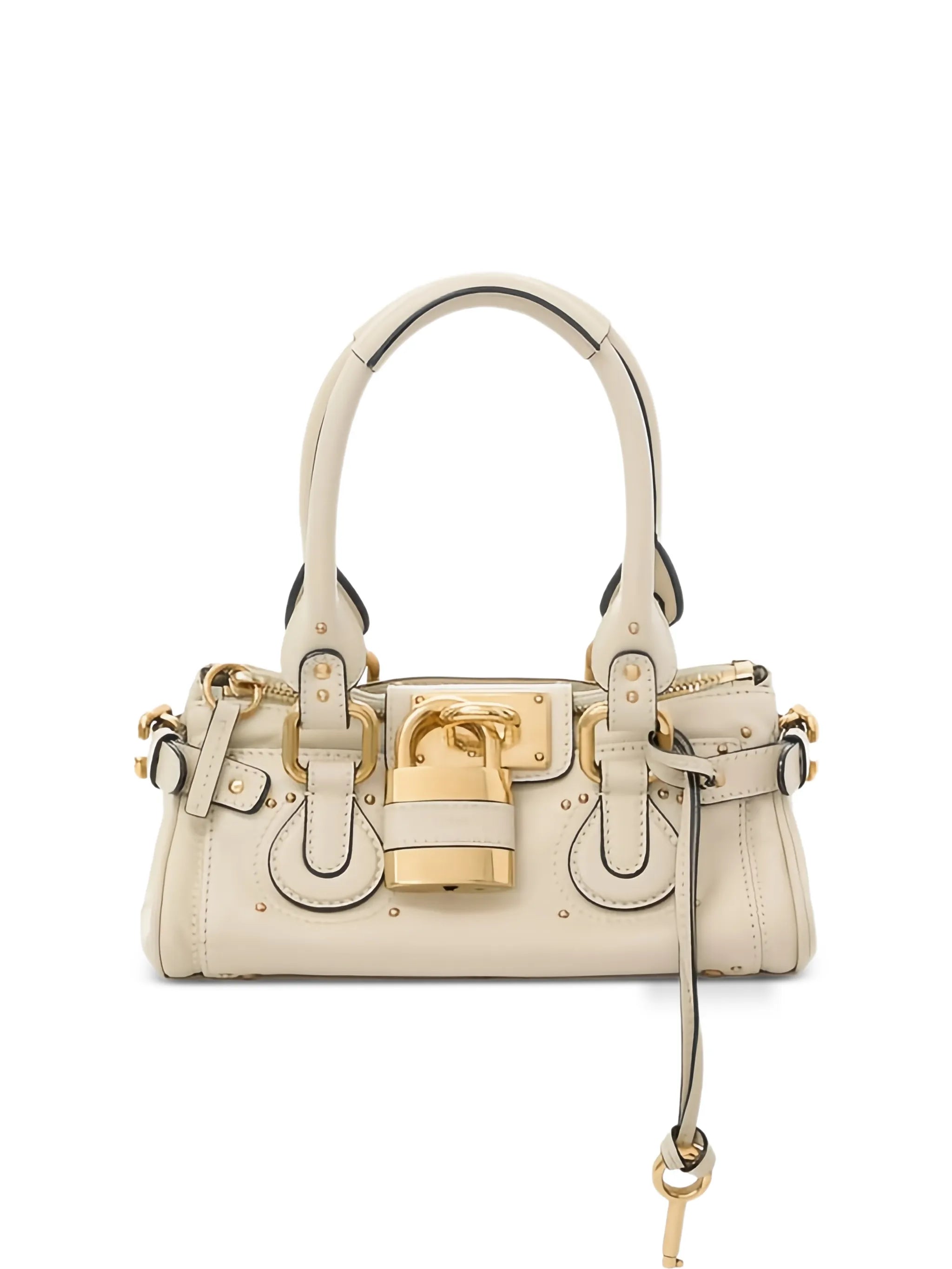 small Paddington padlock leather tote bag