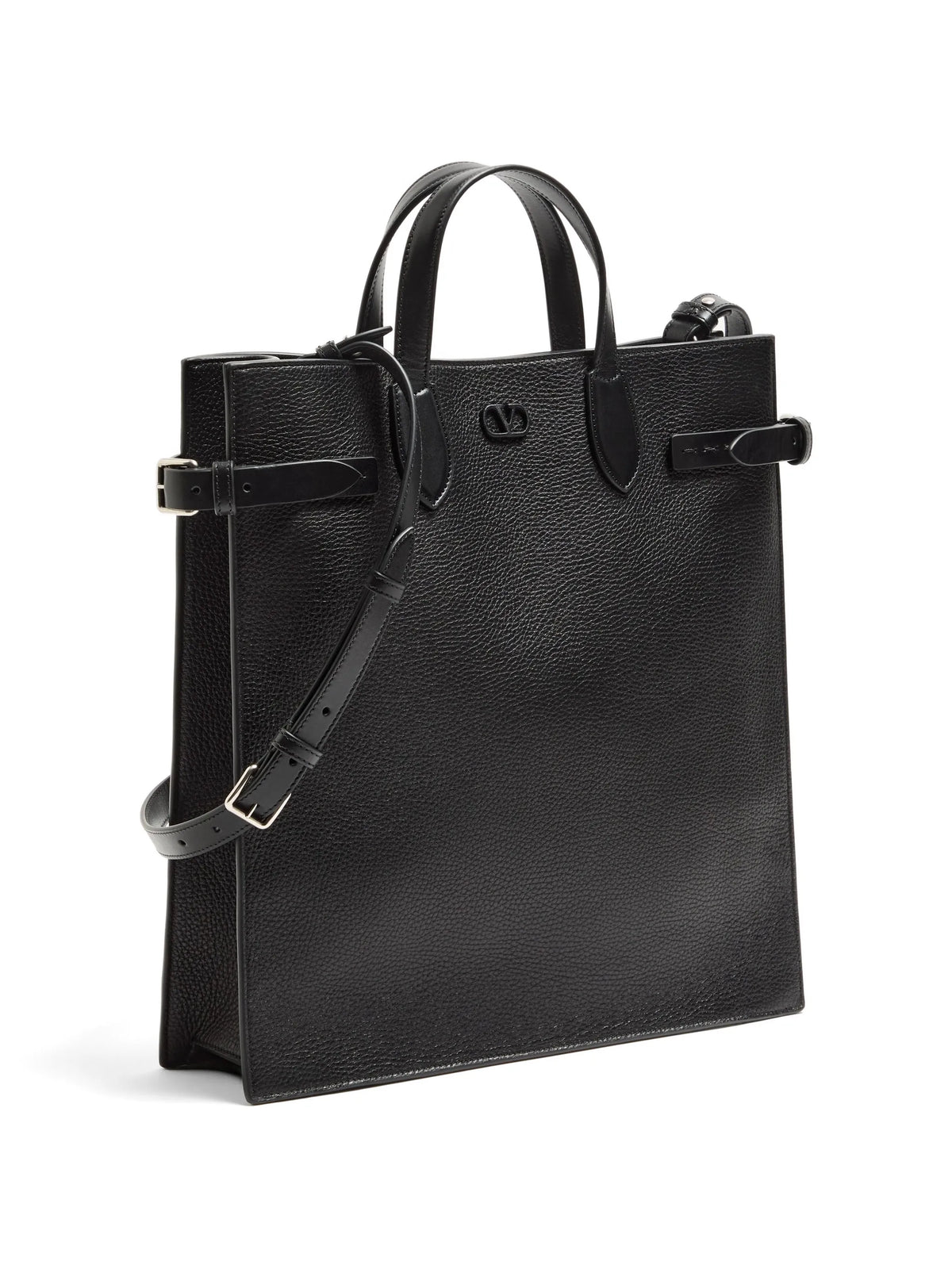 Antibes medium tote bag in grained leather